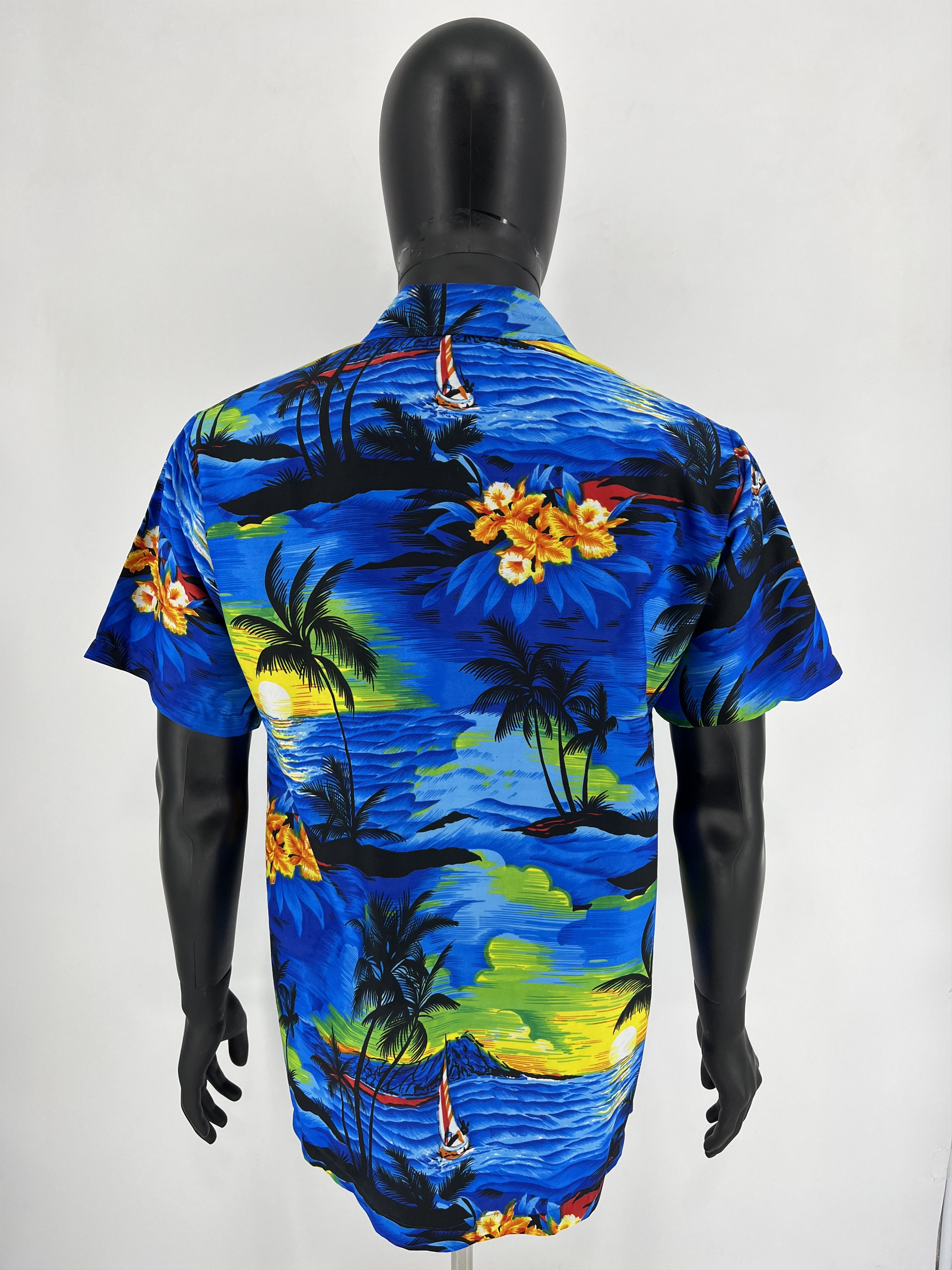 Vintage Vintage Art Streetwear Hawaiian Travis Scott style Size US M / EU 48-50 / 2 - 6 Thumbnail
