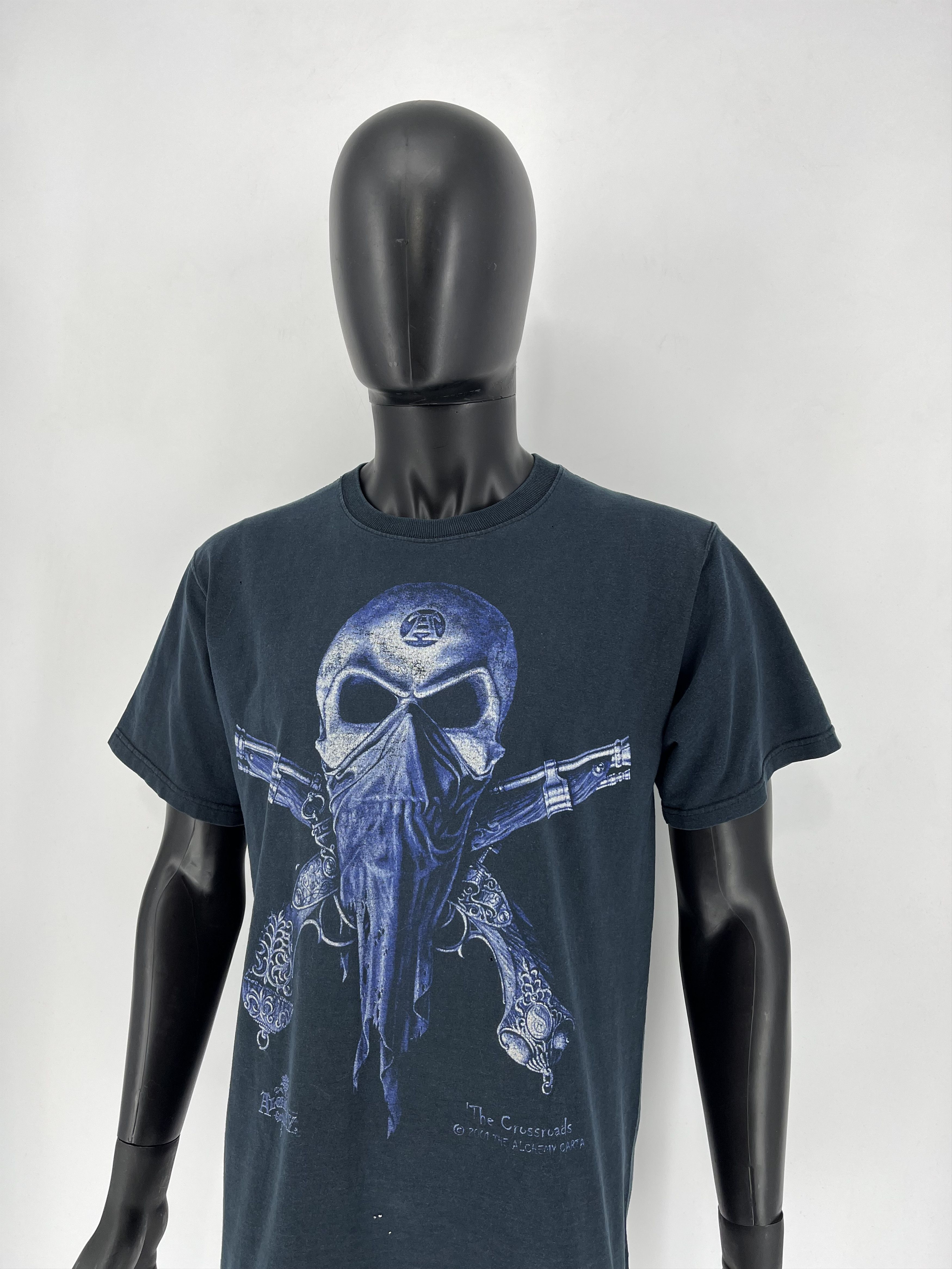 Expert Horror × Vintage Vintage 90s Alchemy Gothic tee The Crossroads Size US L / EU 52-54 / 3 - 4 Thumbnail