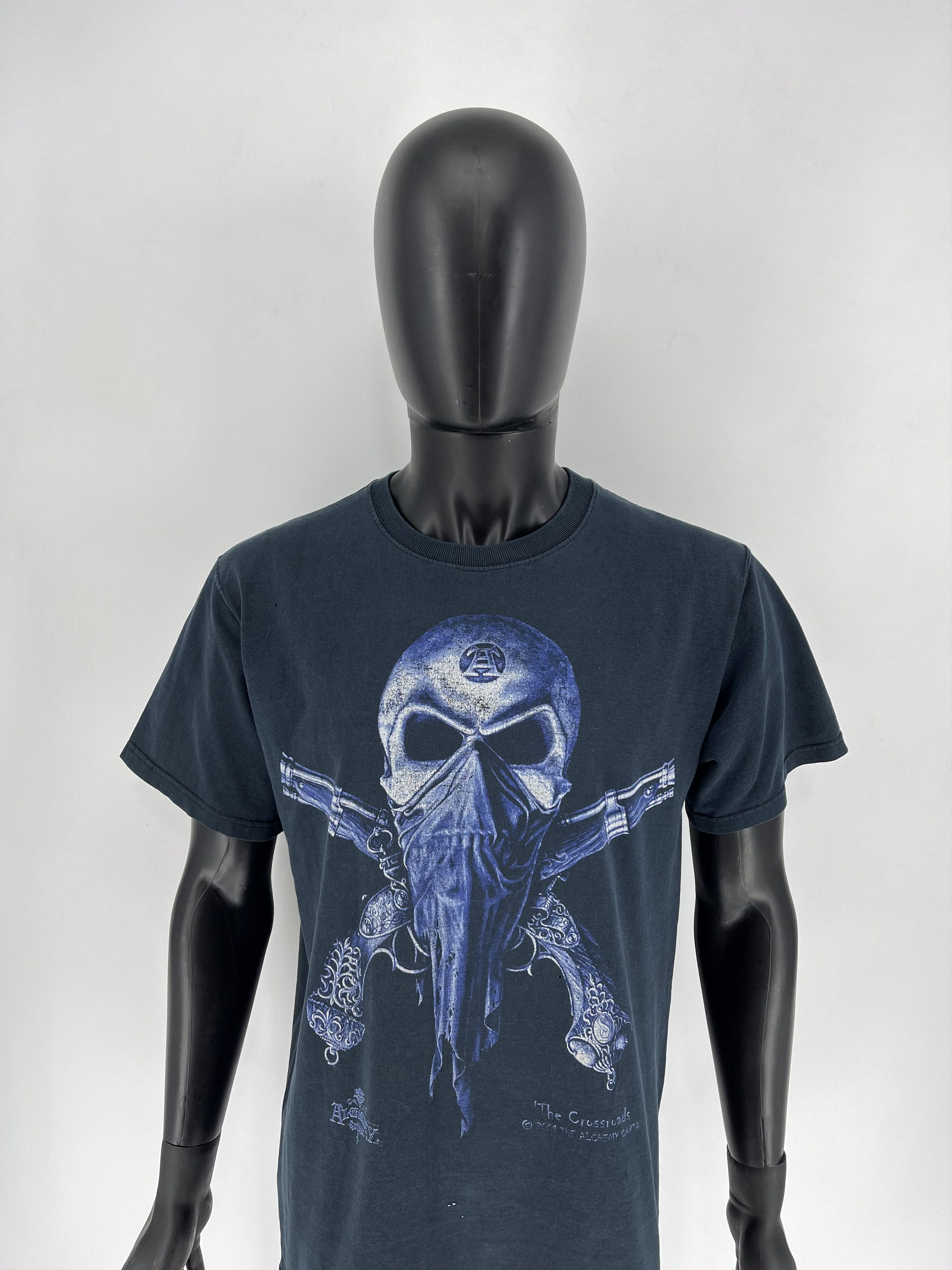 Expert Horror × Vintage Vintage 90s Alchemy Gothic tee The Crossroads Size US L / EU 52-54 / 3 - 12 Thumbnail
