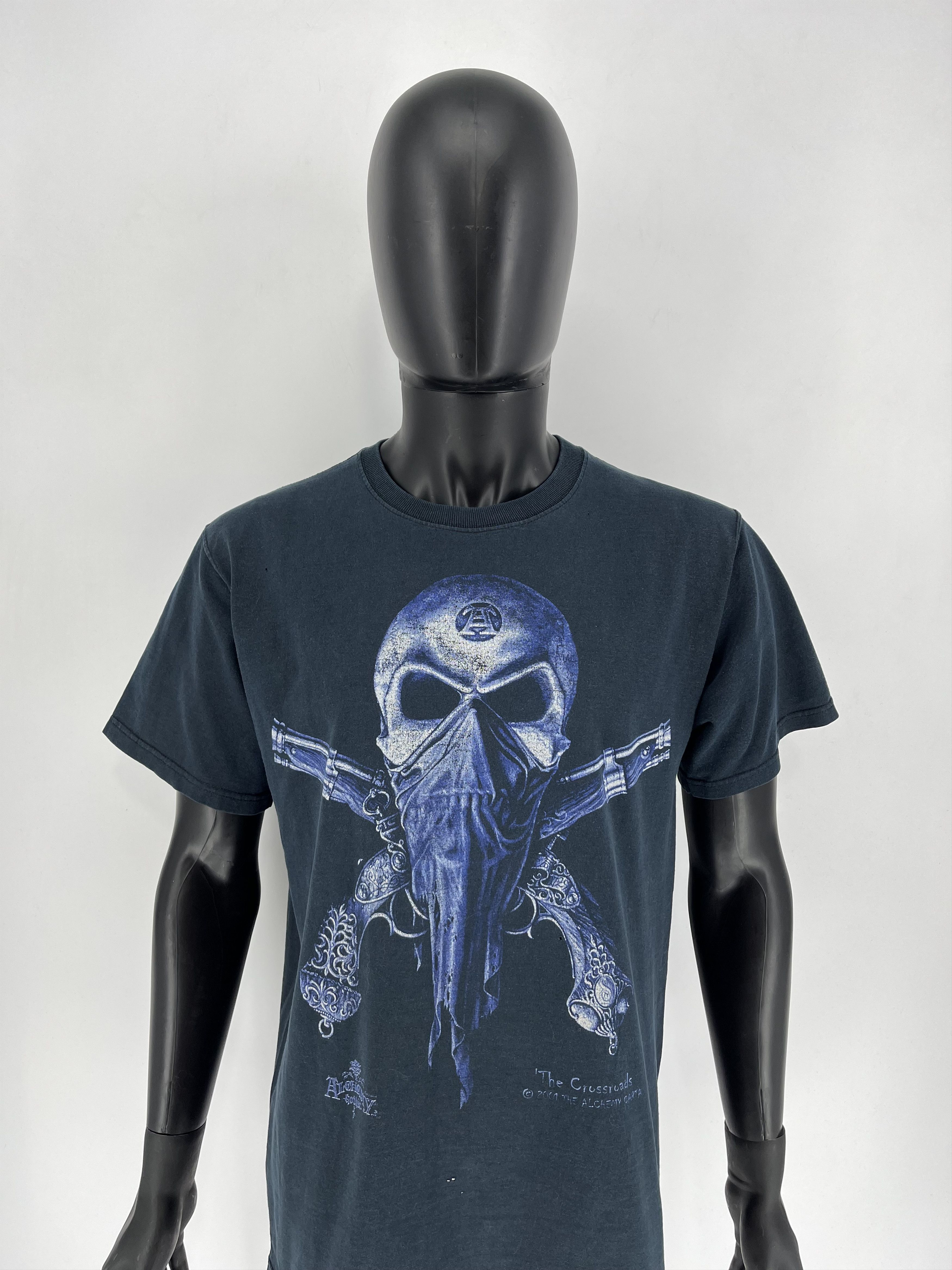 Expert Horror × Vintage Vintage 90s Alchemy Gothic tee The Crossroads Size US L / EU 52-54 / 3 - 5 Thumbnail