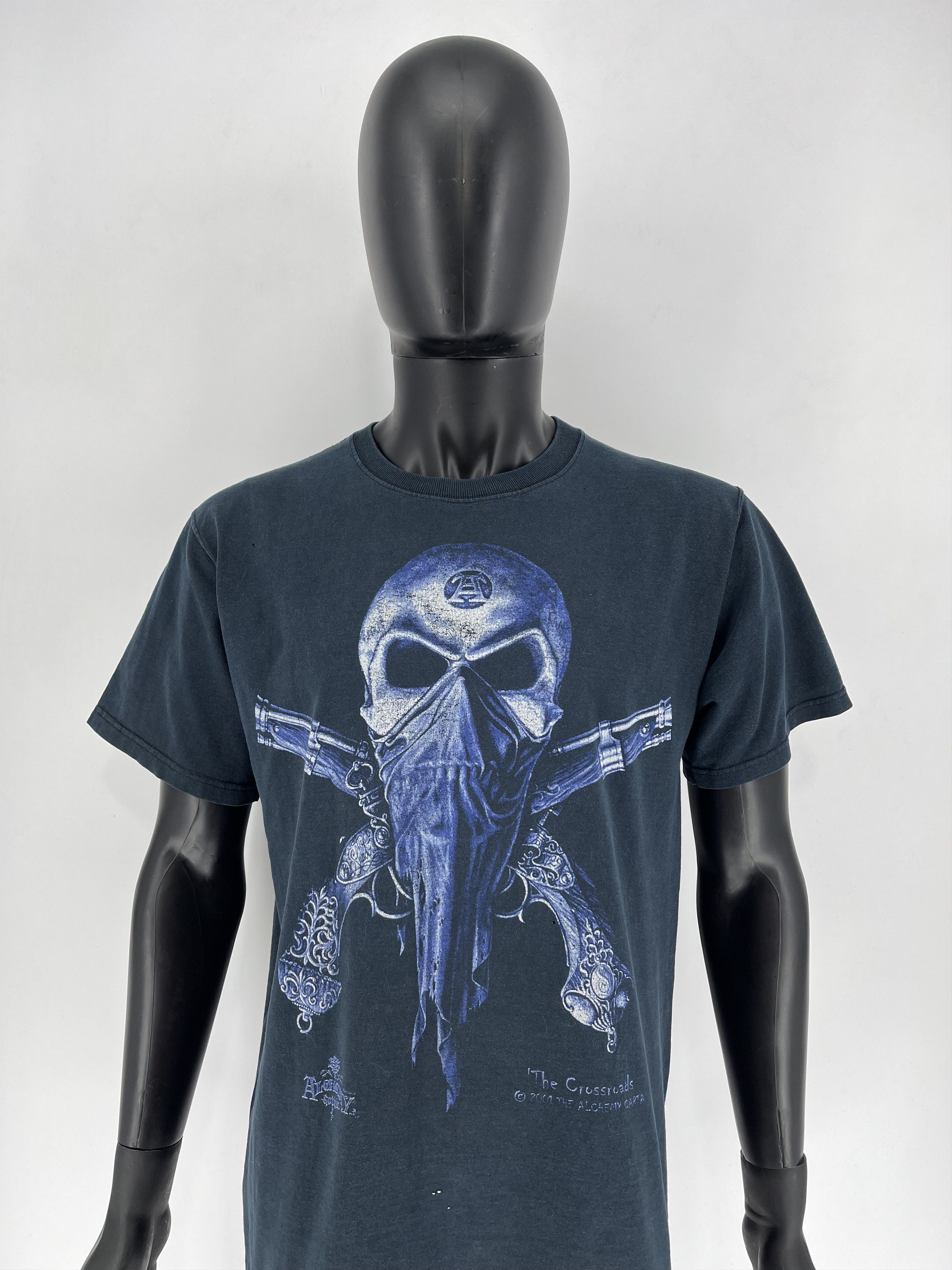 Expert Horror × Vintage Vintage 90s Alchemy Gothic tee The Crossroads Size US L / EU 52-54 / 3 - 13 Thumbnail