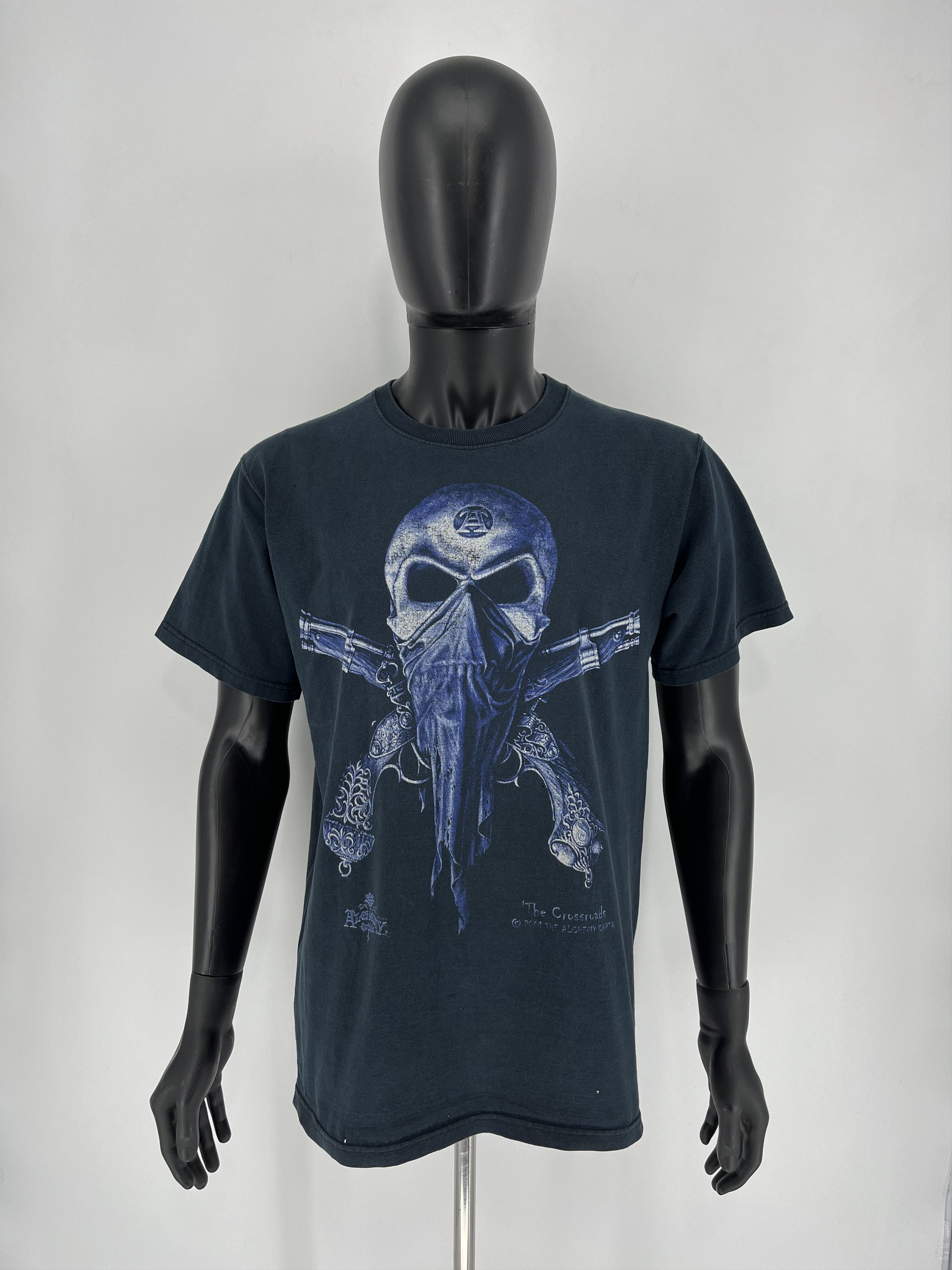 Expert Horror × Vintage Vintage 90s Alchemy Gothic tee The Crossroads Size US L / EU 52-54 / 3 - 2 Thumbnail