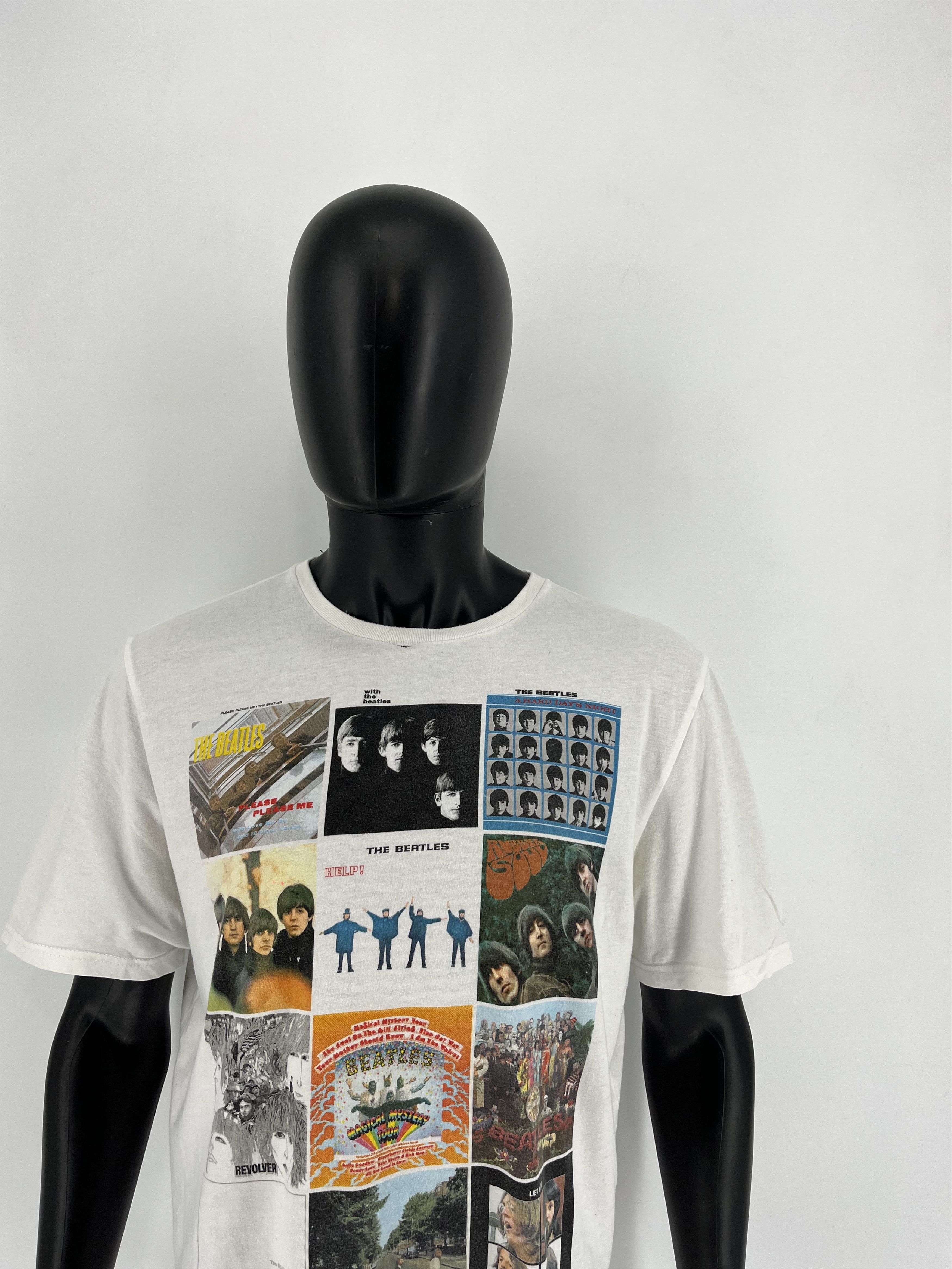 Band Tees × Vintage Vintage Y2K The Beatles All Over Print "All albums" Tee Size US XL / EU 56 / 4 - 4 Thumbnail