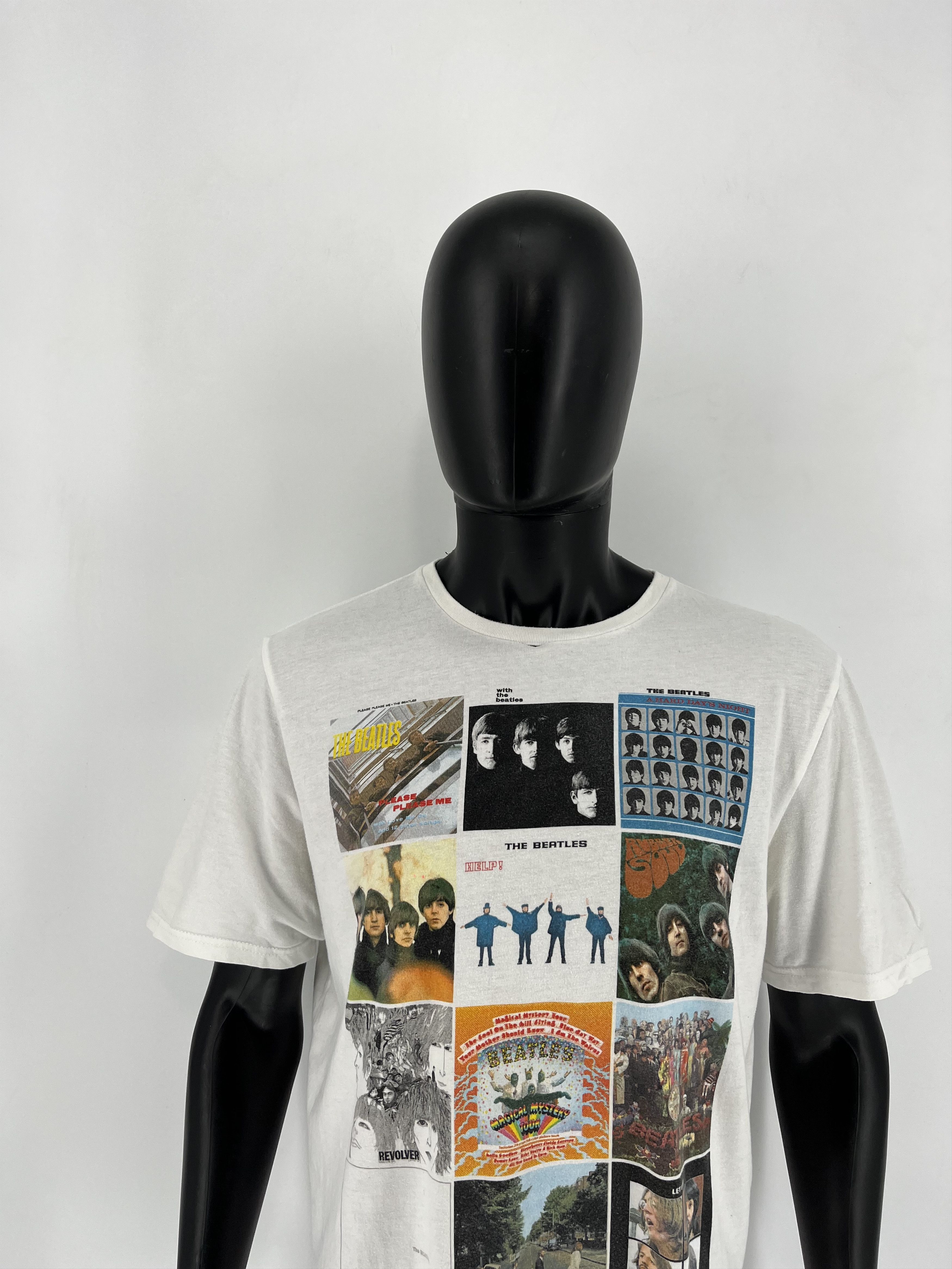 Band Tees × Vintage Vintage Y2K The Beatles All Over Print "All albums" Tee Size US XL / EU 56 / 4 - 3 Thumbnail