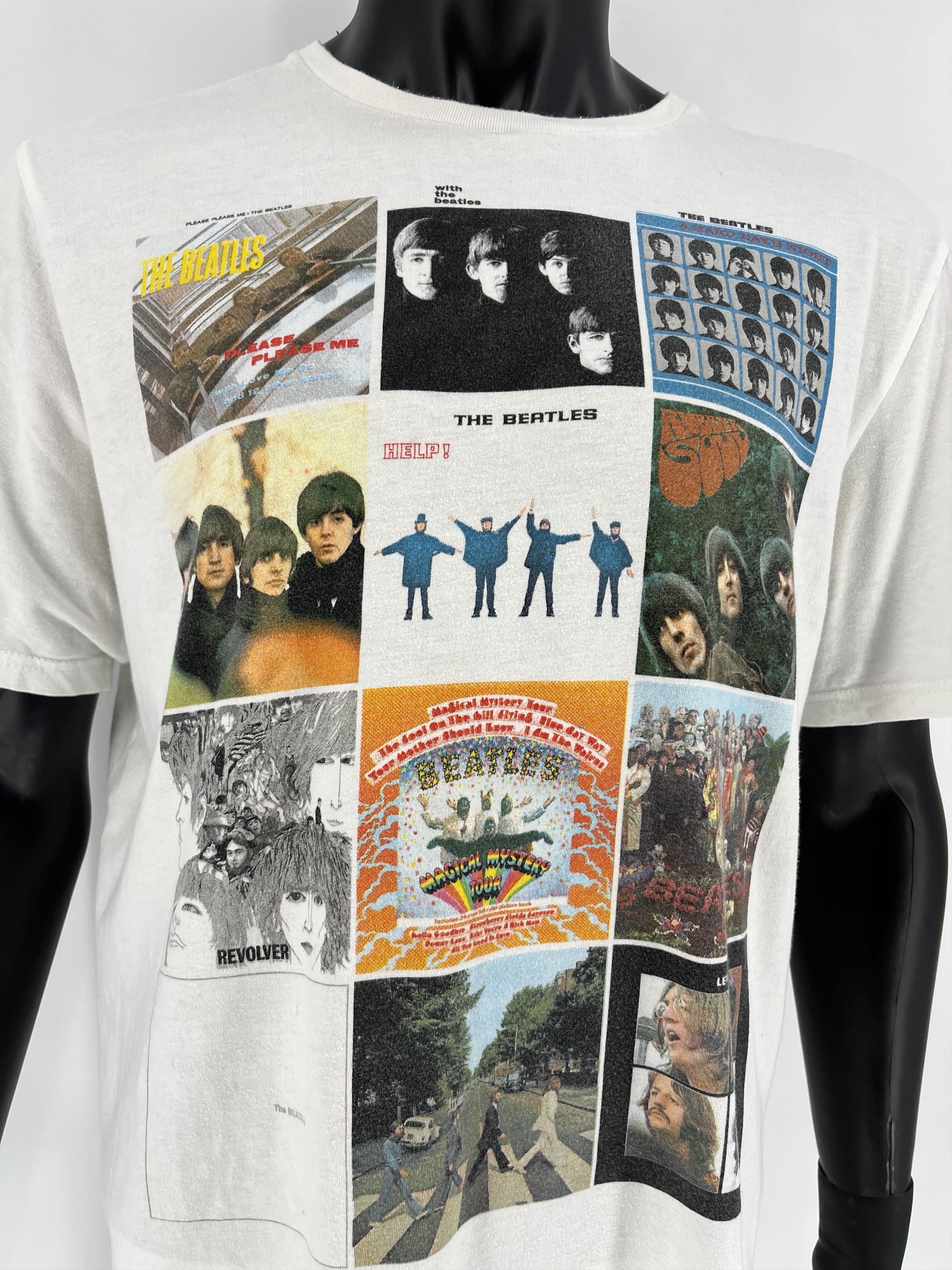 Band Tees × Vintage Vintage Y2K The Beatles All Over Print "All albums" Tee Size US XL / EU 56 / 4 - 6 Thumbnail