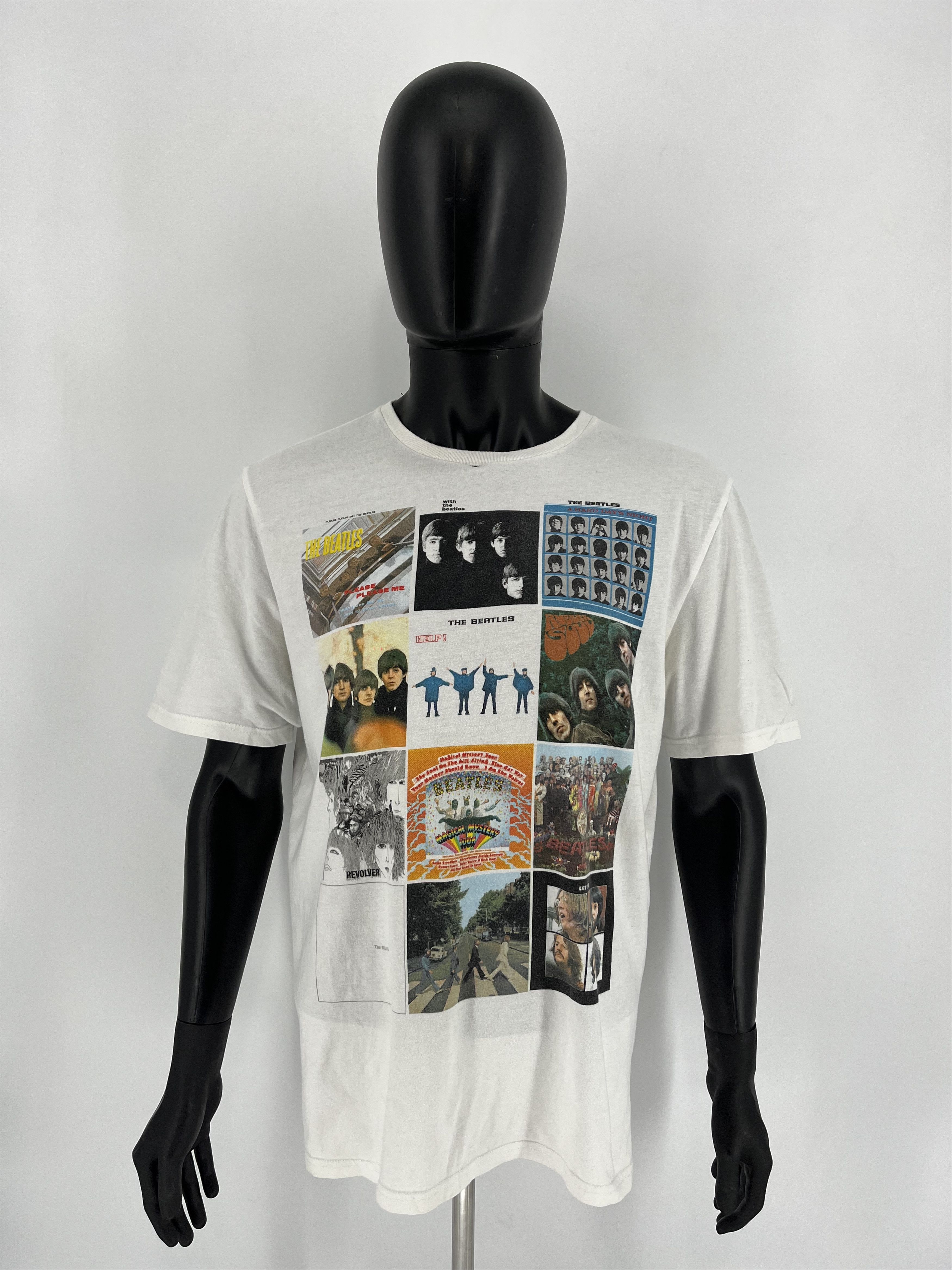 Band Tees × Vintage Vintage Y2K The Beatles All Over Print "All albums" Tee Size US XL / EU 56 / 4 - 2 Thumbnail