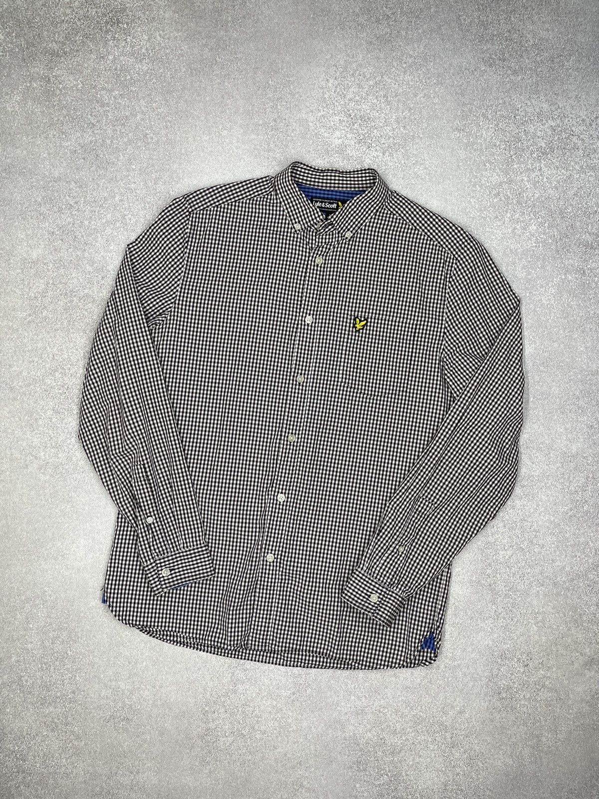 Lyle & Scott Mens Lyle Scott Shirt Into a Cage Y2K Size M Size US M / EU 48-50 / 2 - 1 Thumbnail
