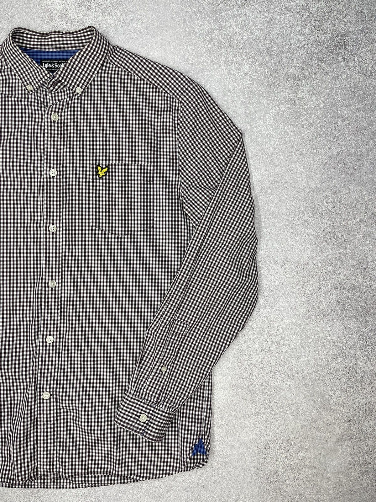 Lyle & Scott Mens Lyle Scott Shirt Into a Cage Y2K Size M Size US M / EU 48-50 / 2 - 3 Thumbnail