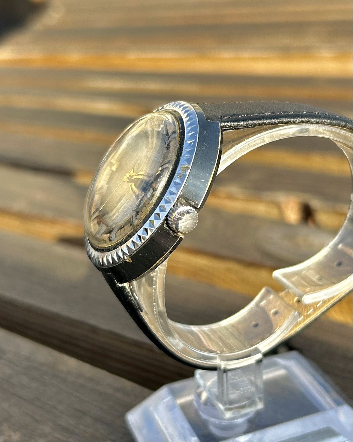 Vintage Vintage Rare Soviet Mechanical Watch Raketa Puck USSR 1980s Size ONE SIZE - 5 Thumbnail