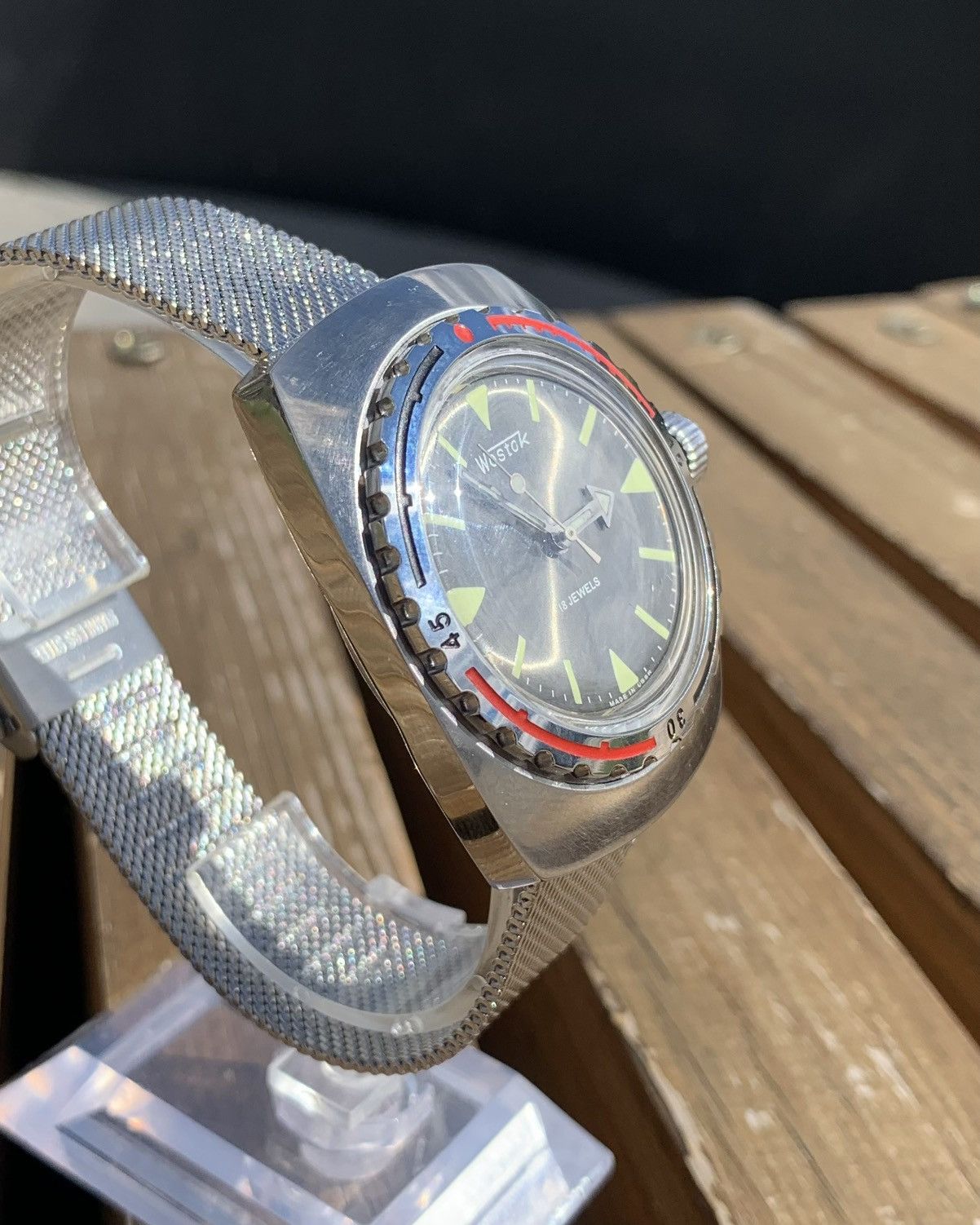 Vintage Vintage Soviet Mechanical Watch Vostok Amphibia USSR 1980s Size ONE SIZE - 8 Thumbnail