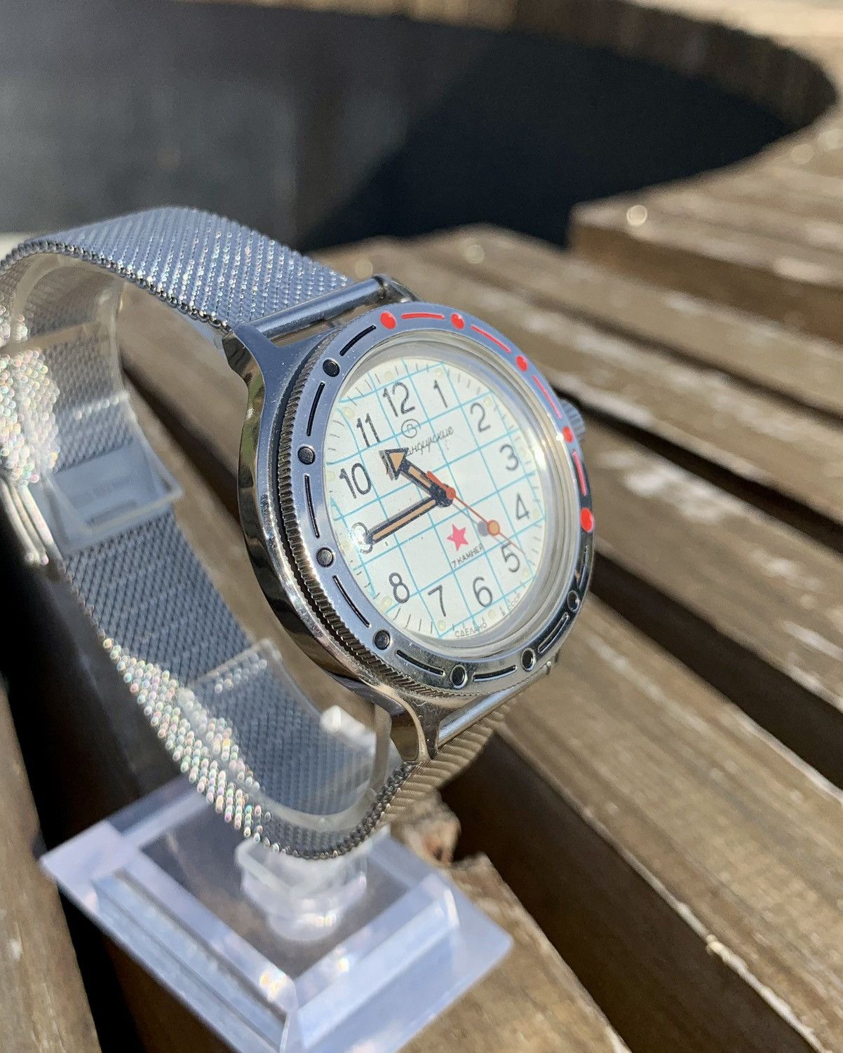 Vintage Vintage Soviet Watch Vostok Amphibia USSR Mechanical 1980s Size ONE SIZE - 8 Thumbnail
