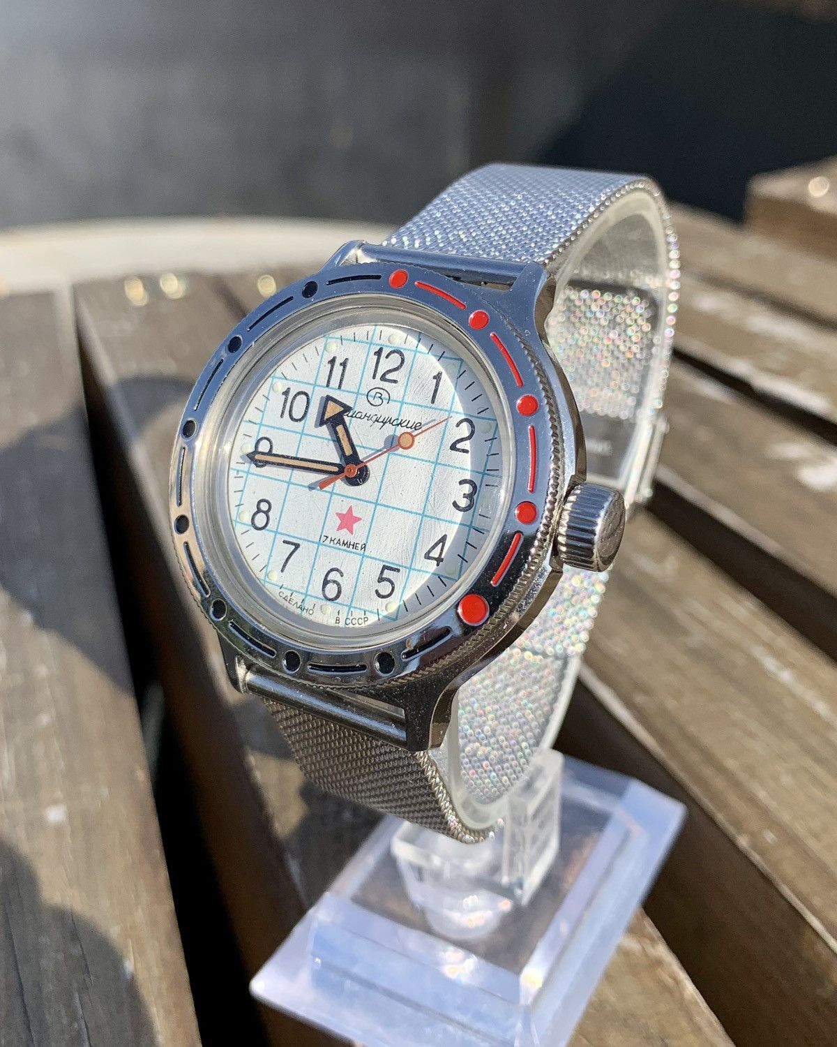 Vintage Vintage Soviet Watch Vostok Amphibia USSR Mechanical 1980s Size ONE SIZE - 3 Thumbnail