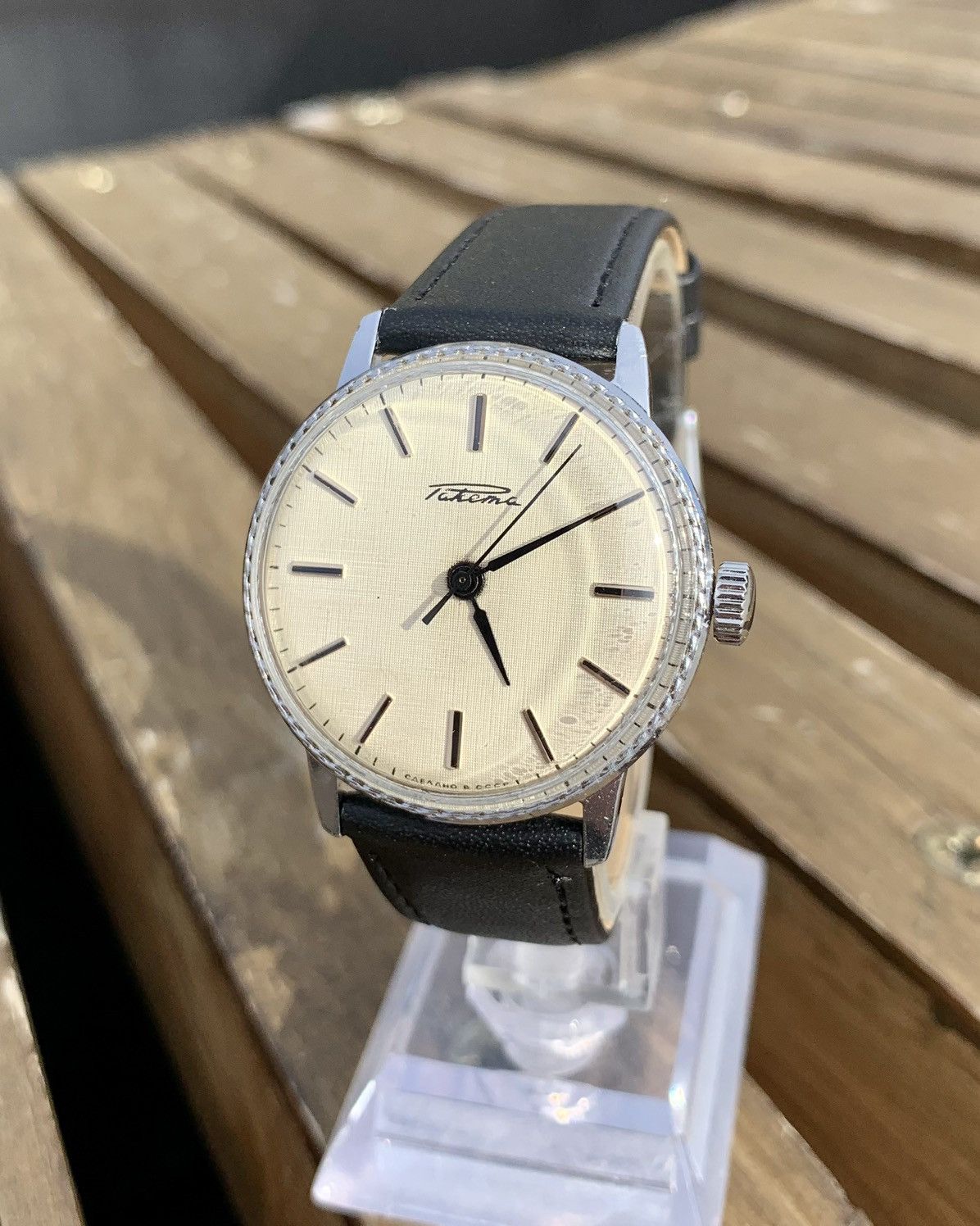 Vintage Vintage Soviet Raketa Watch Mechanical Wristwatch USSR 1980s Size ONE SIZE - 1 Thumbnail