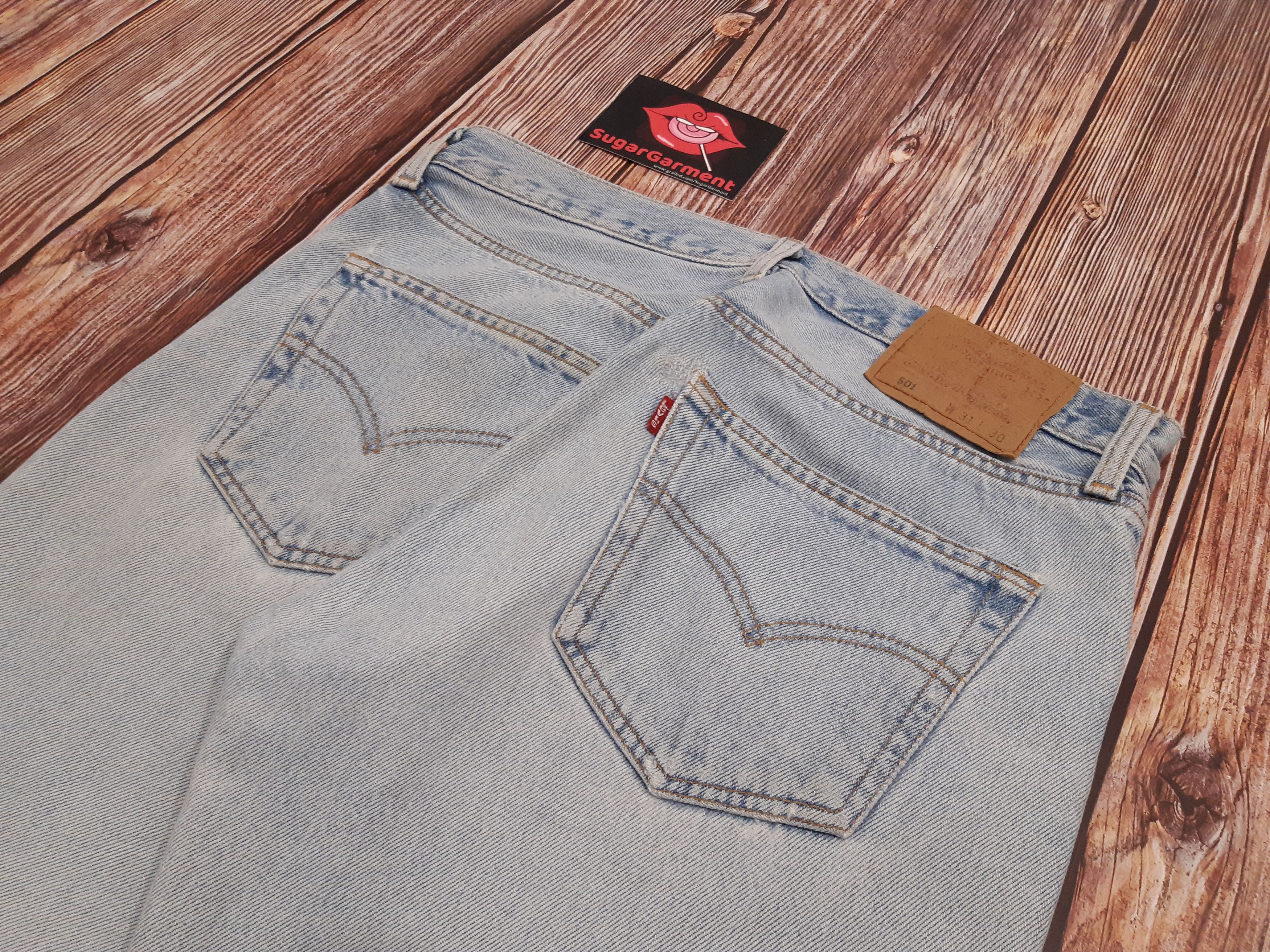 Levi's × Vintage Levis 501 Jeans Vintage Size US 31 - 14 Thumbnail