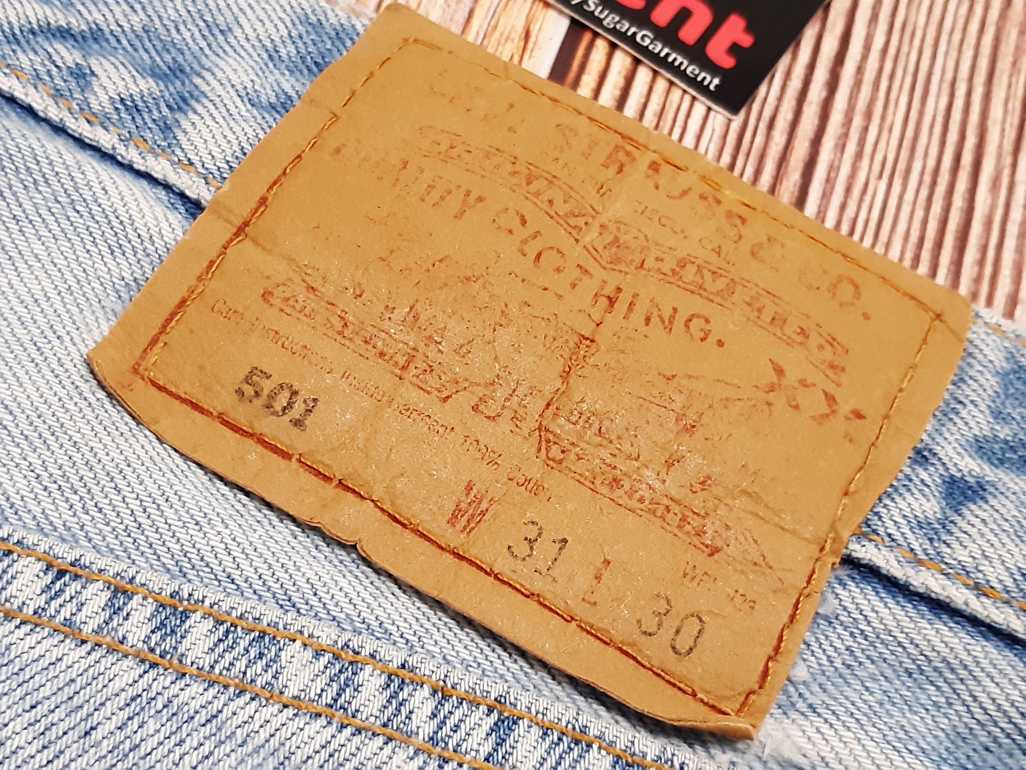 Levi's × Vintage Levis 501 Jeans Vintage Size US 31 - 17 Thumbnail