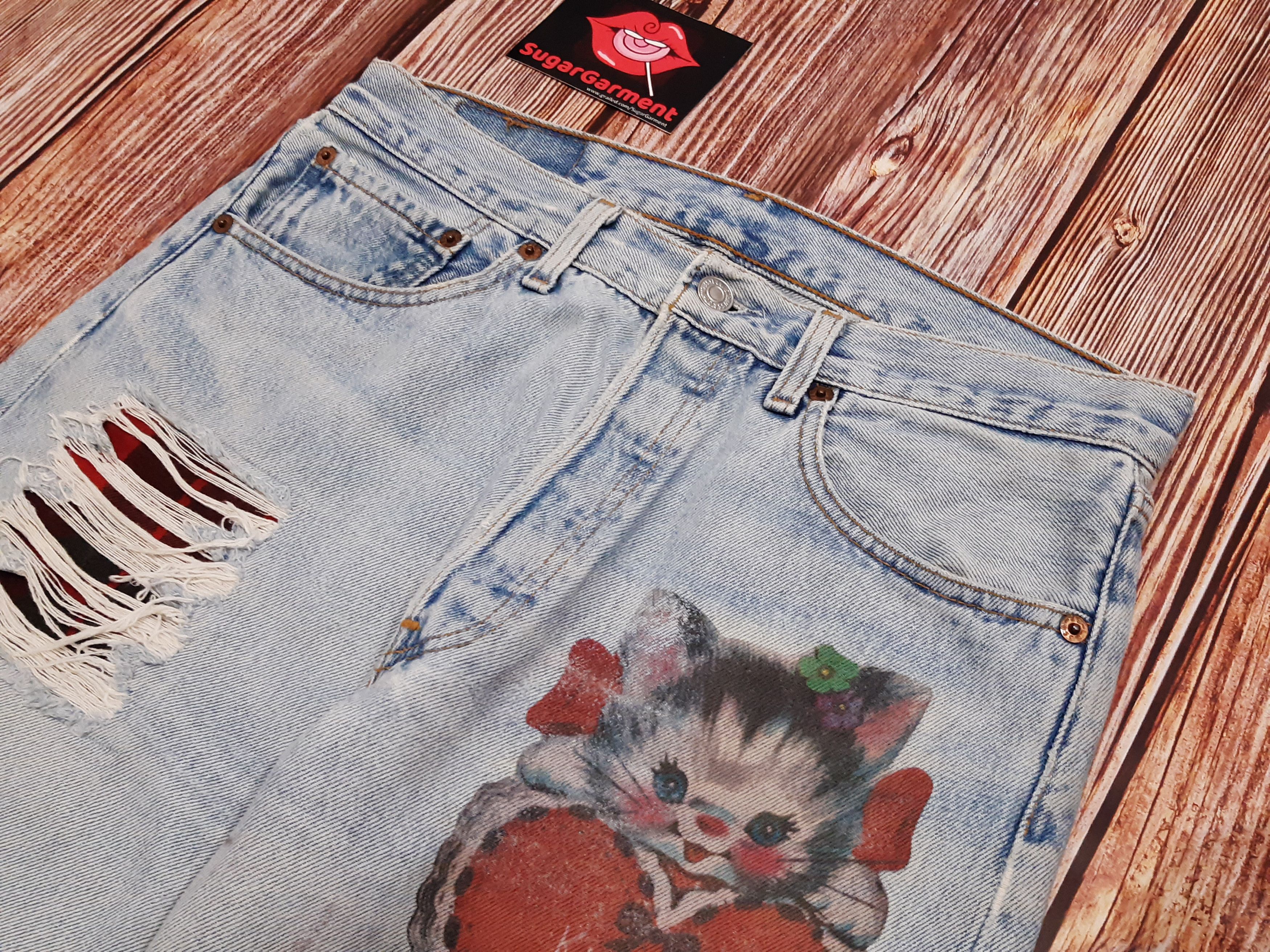Levi's × Vintage Levis 501 Jeans Vintage Size US 31 - 6 Thumbnail