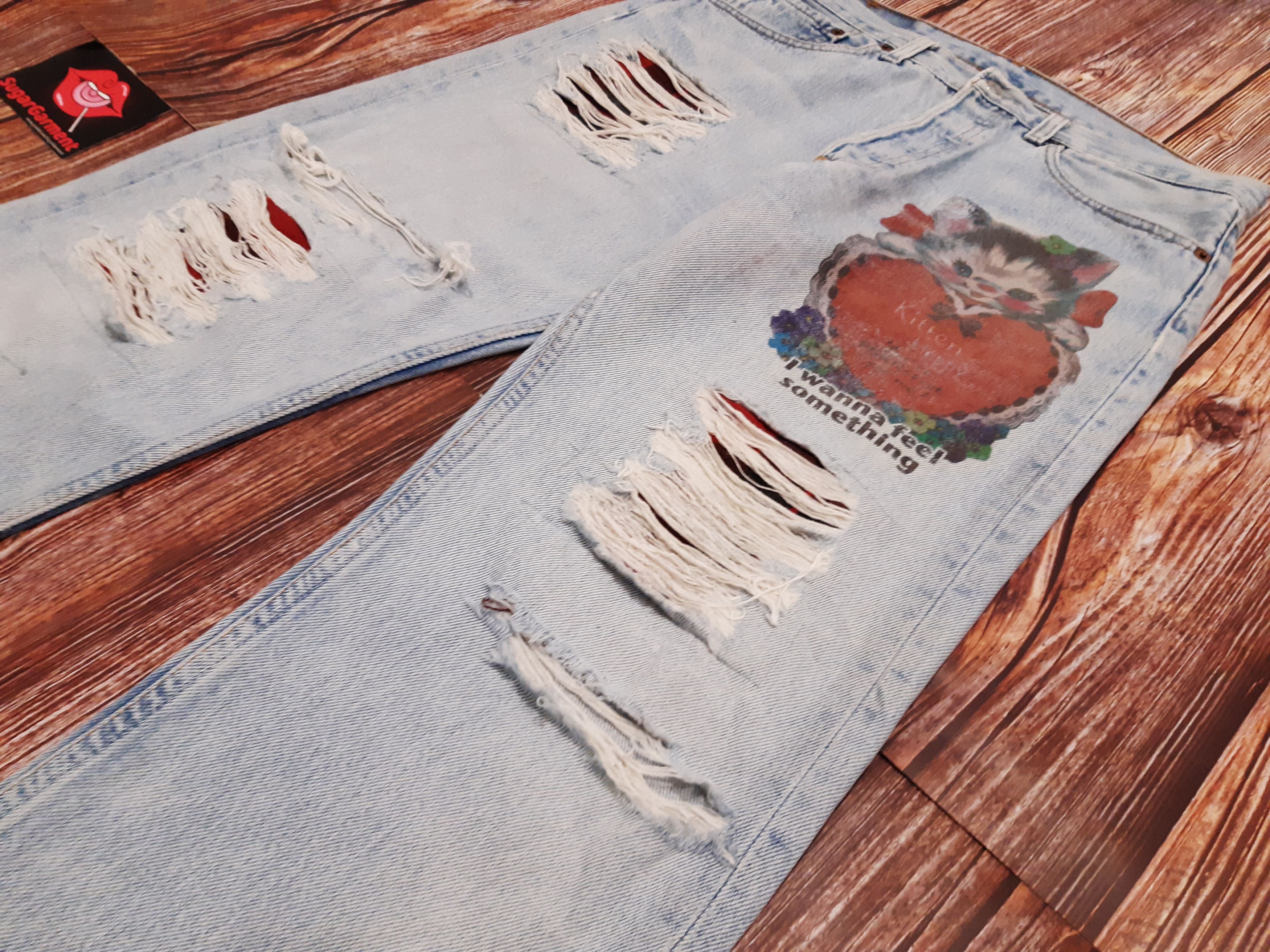 Levi's × Vintage Levis 501 Jeans Vintage Size US 31 - 3 Thumbnail