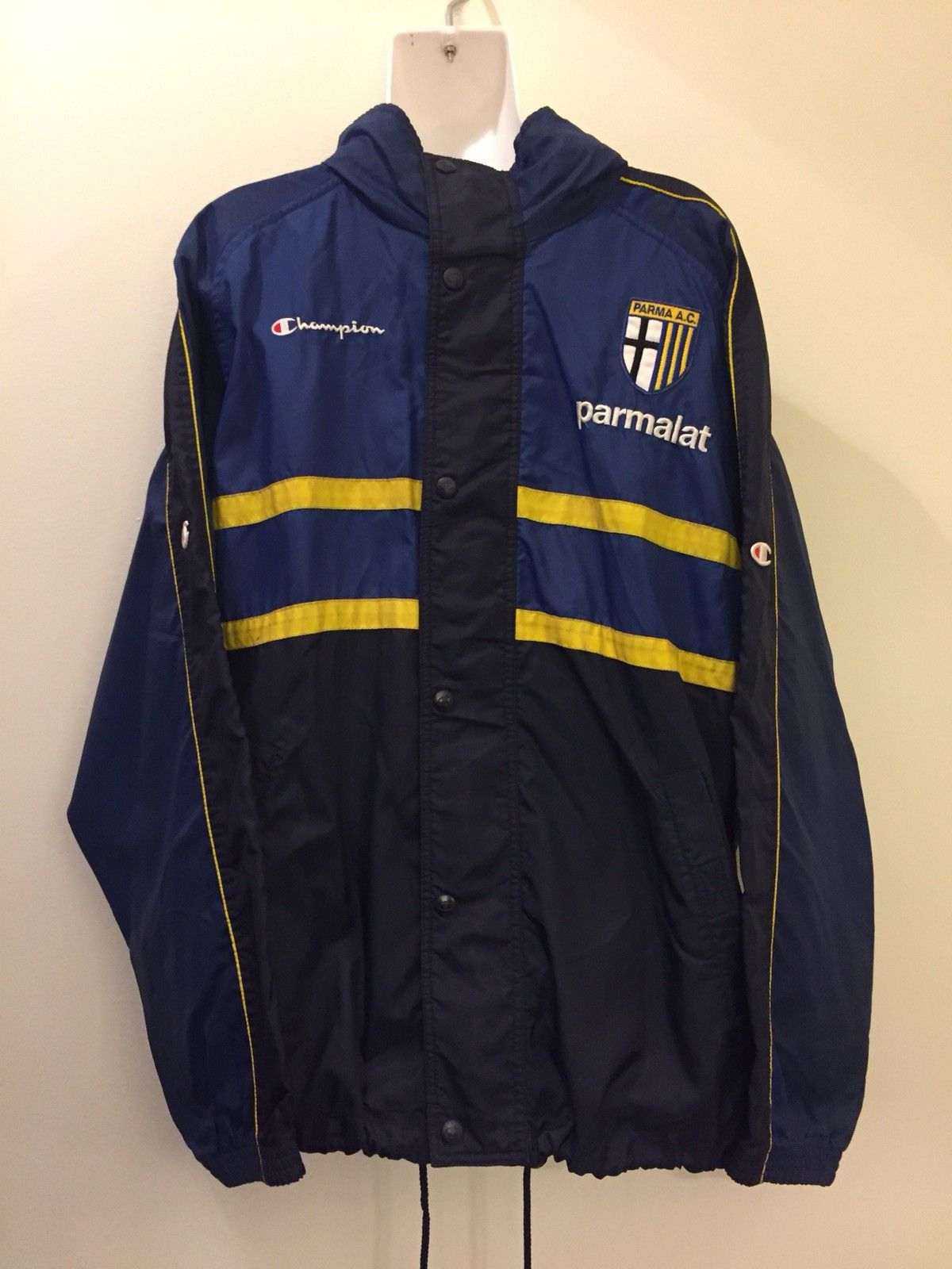 Champion x AC Parma lighr jacket blue/yellow