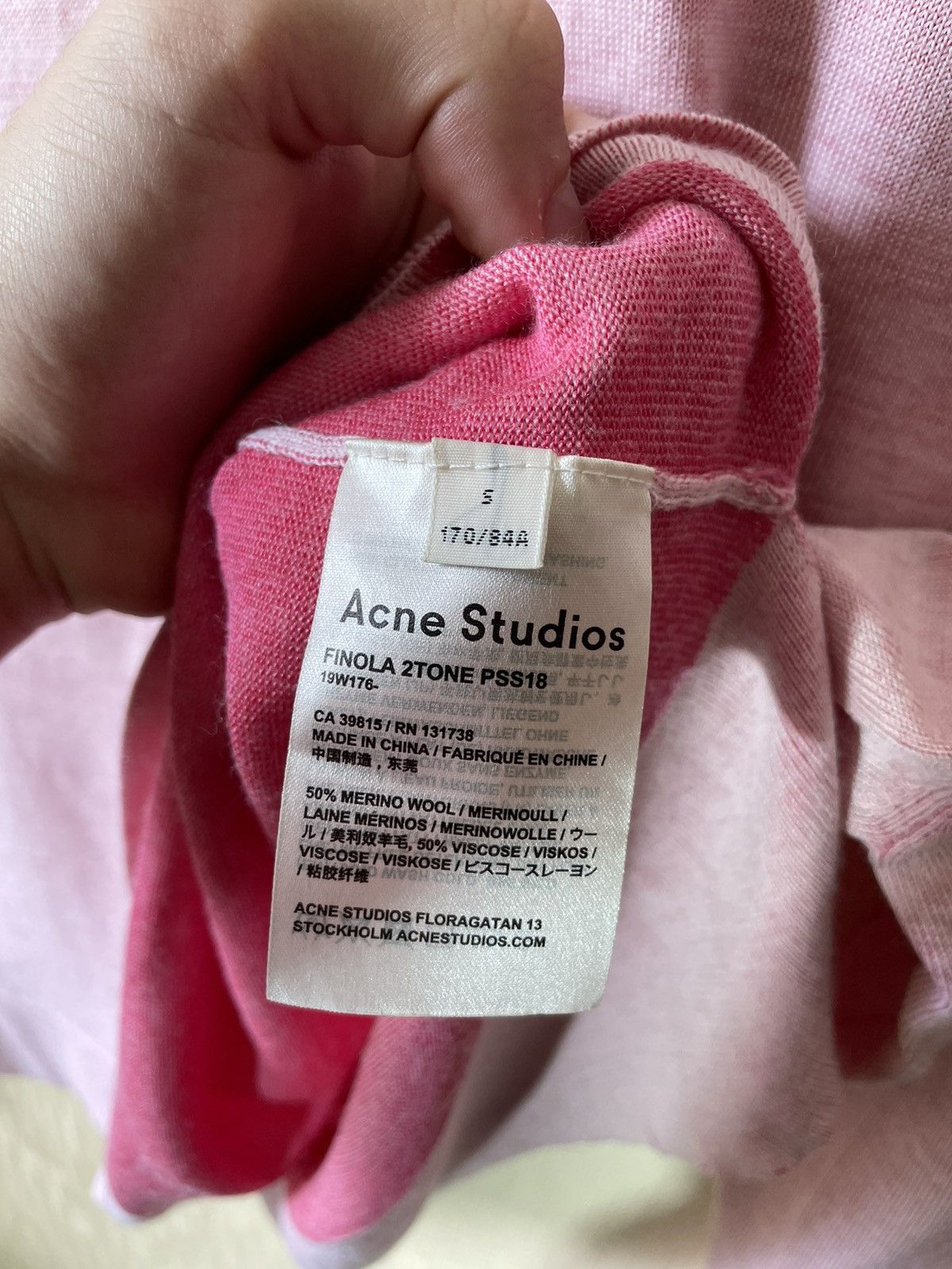 Acne Studios Acne studios wool knitwear sweater Size S / US 4 / IT 40 - 10 Thumbnail
