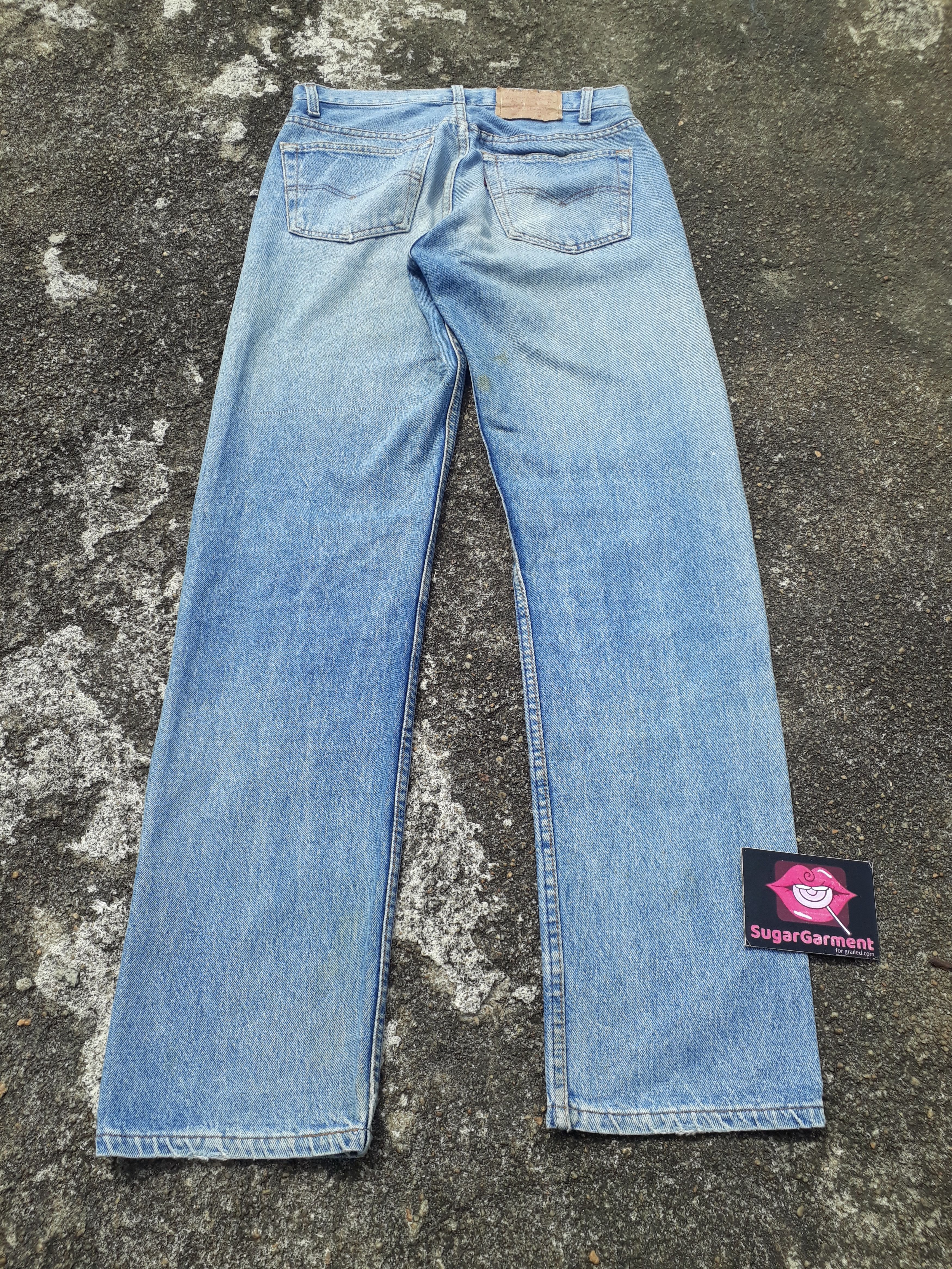 Levi's × Vintage Levis 501 Kurt Cobain Smiley Jeans Size US 31 - 5 Thumbnail
