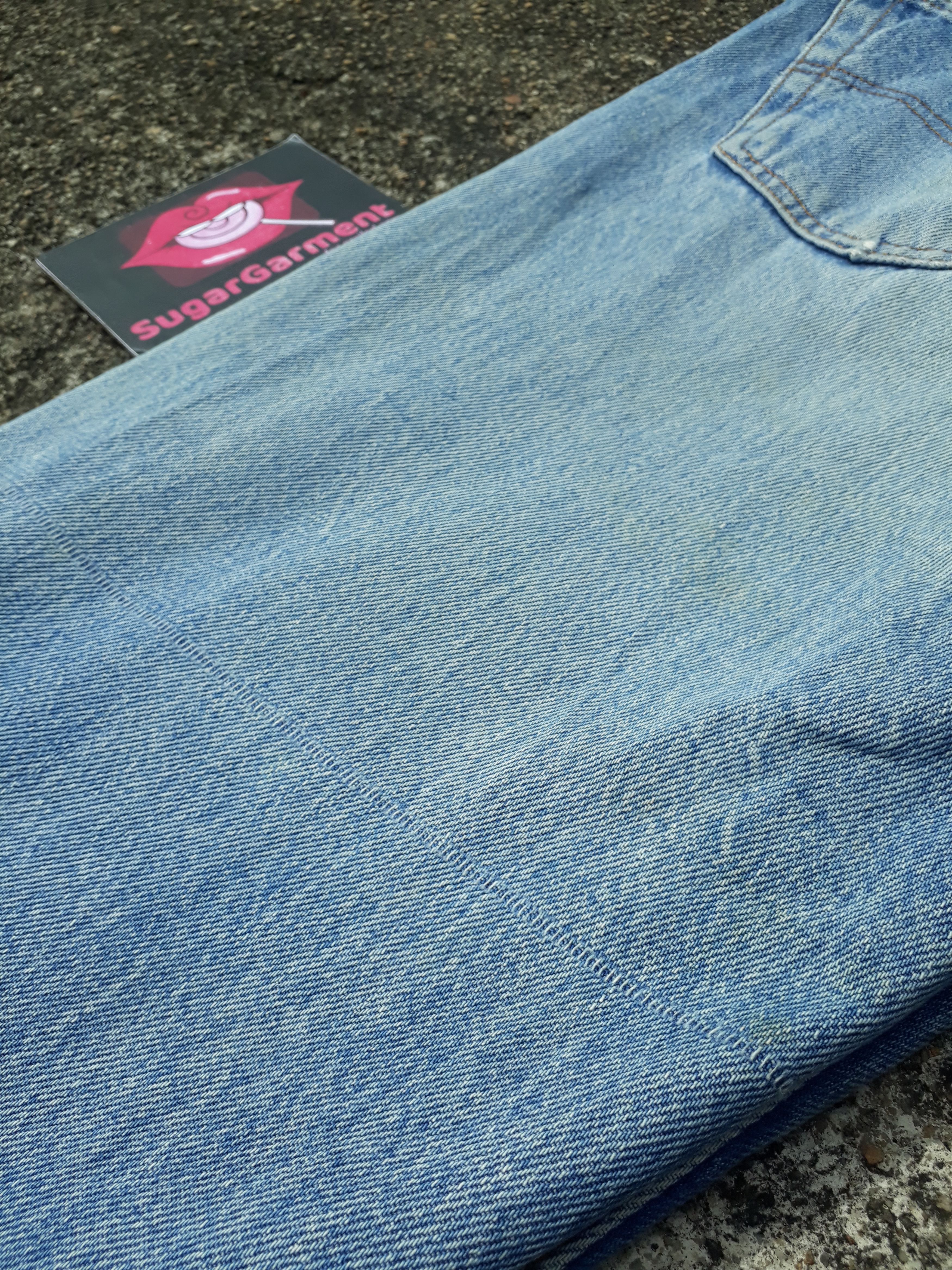 Levi's × Vintage Levis 501 Kurt Cobain Smiley Jeans Size US 31 - 8 Thumbnail