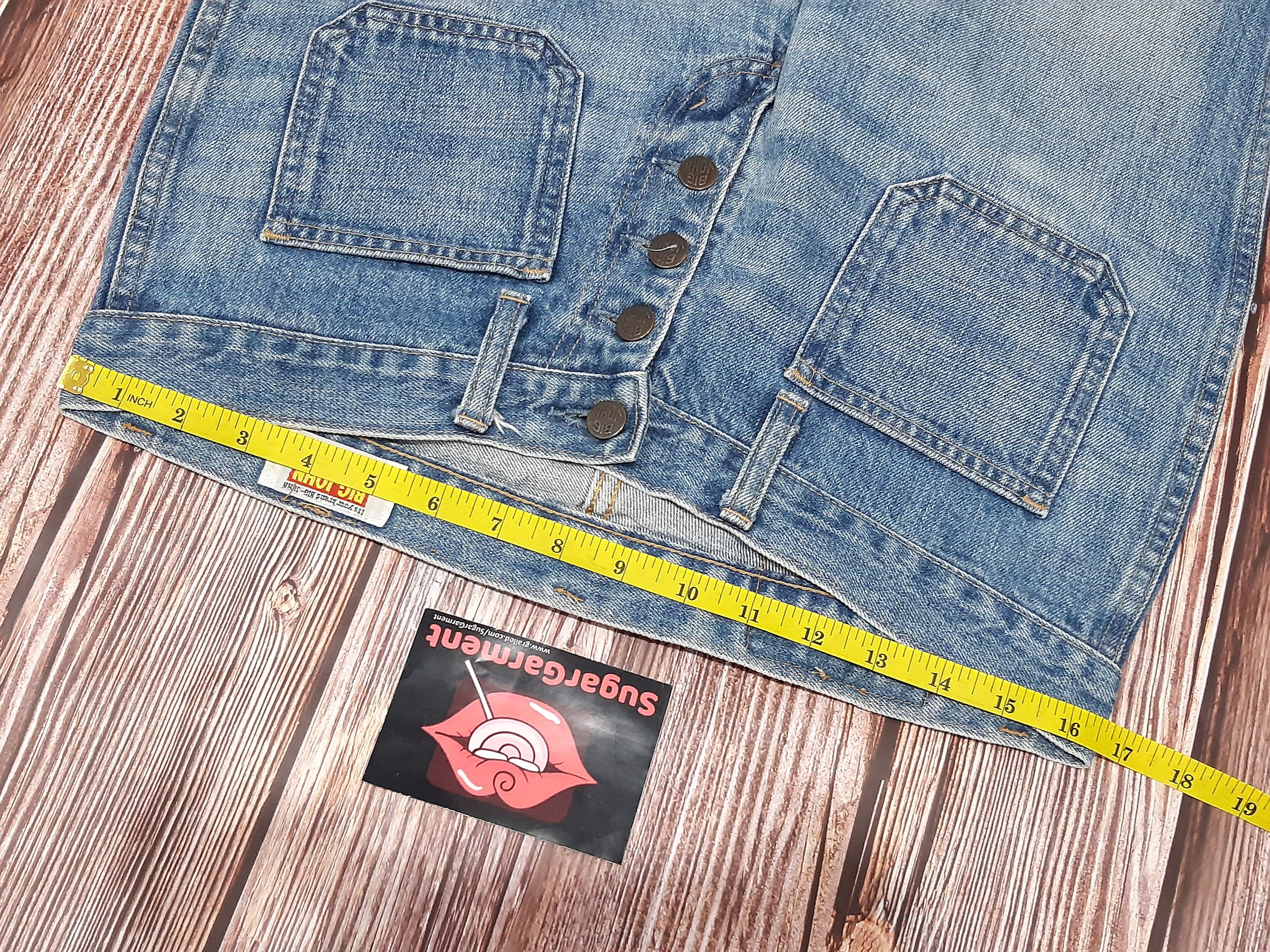 Big John Flare Bell Bottoms Jeans SCOVILL Vintage Size 33" - 18 Thumbnail