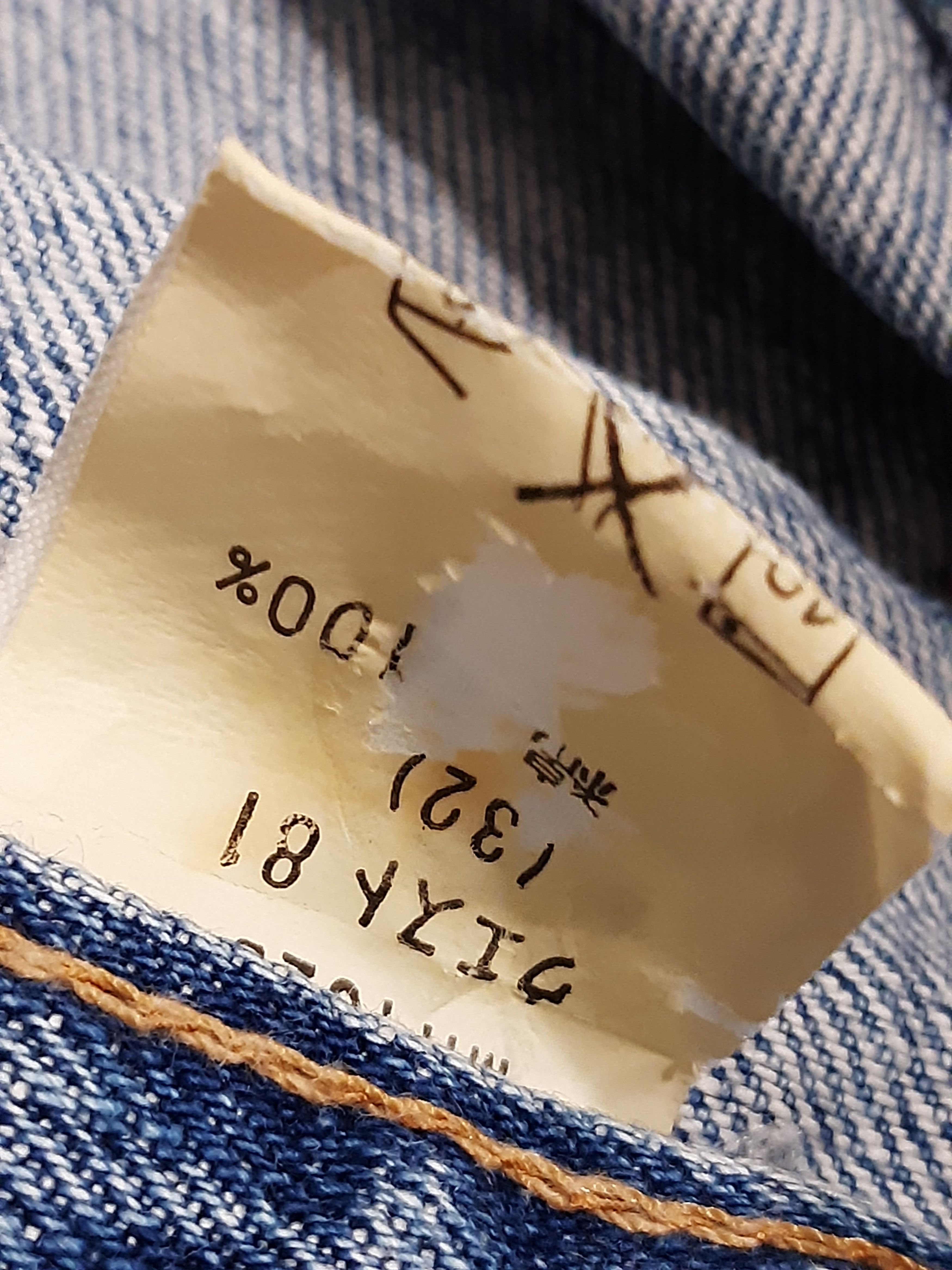 Big John Flare Bell Bottoms Jeans SCOVILL Vintage Size 33" - 10 Thumbnail