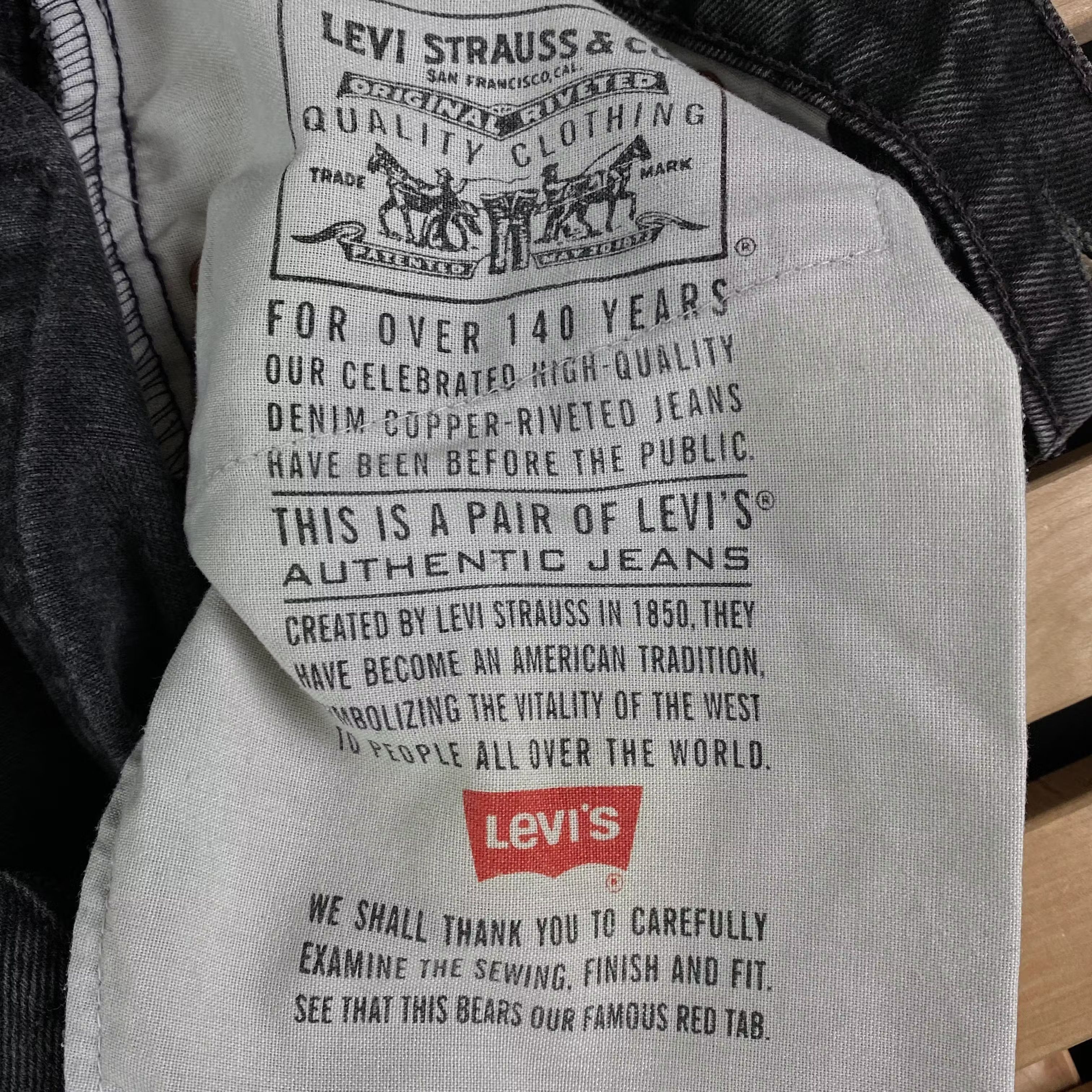 Levi's × Levi's Vintage Clothing × Vintage Mens Denim Jeans Levis 505 Vintage Size 36 Size US 36 / EU 52 - 6 Thumbnail