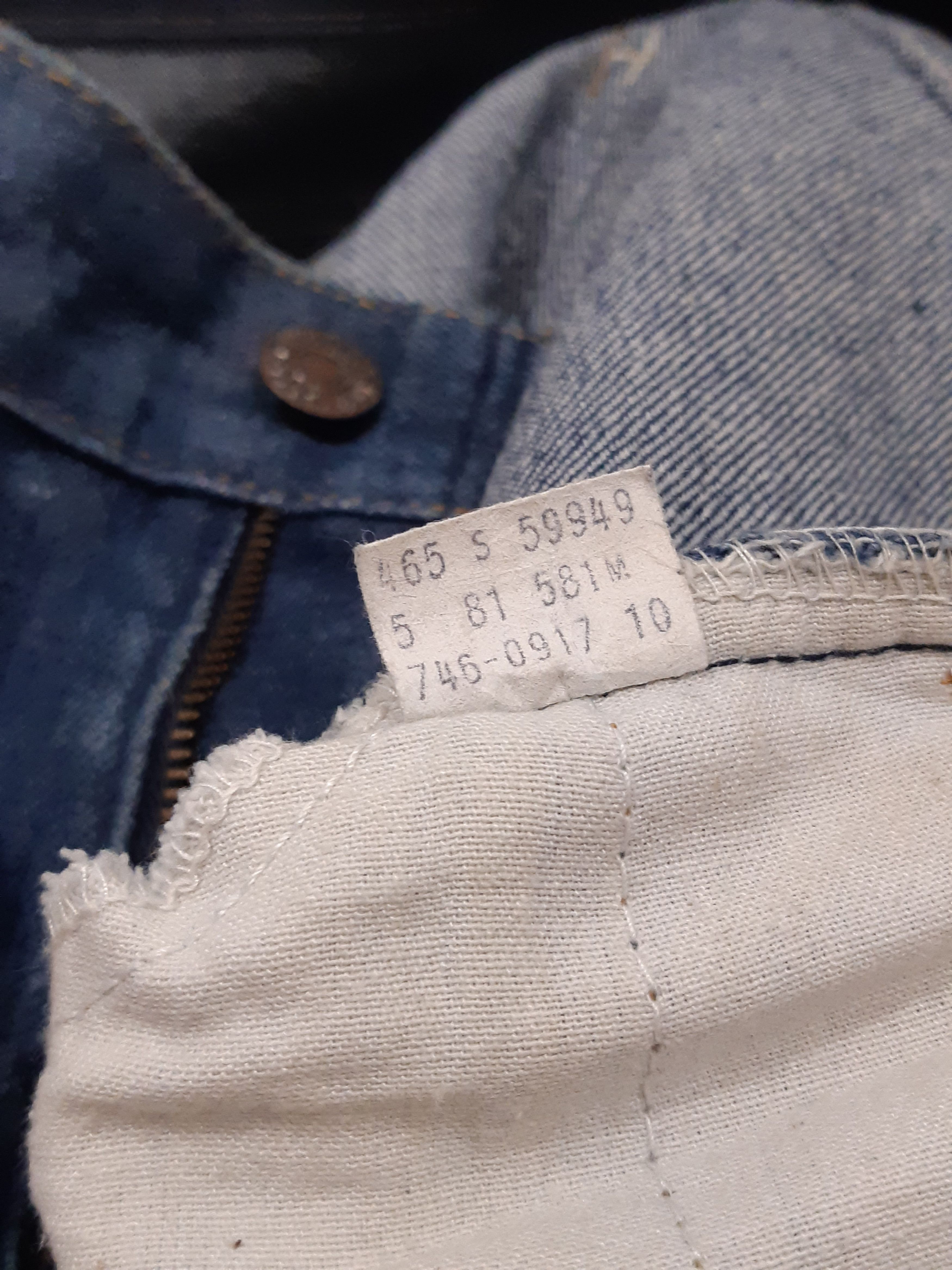 Levi's Levis 746 Jeans Bootcut Bell Bottom Orange Tab Vintage Size US 29 - 9 Thumbnail