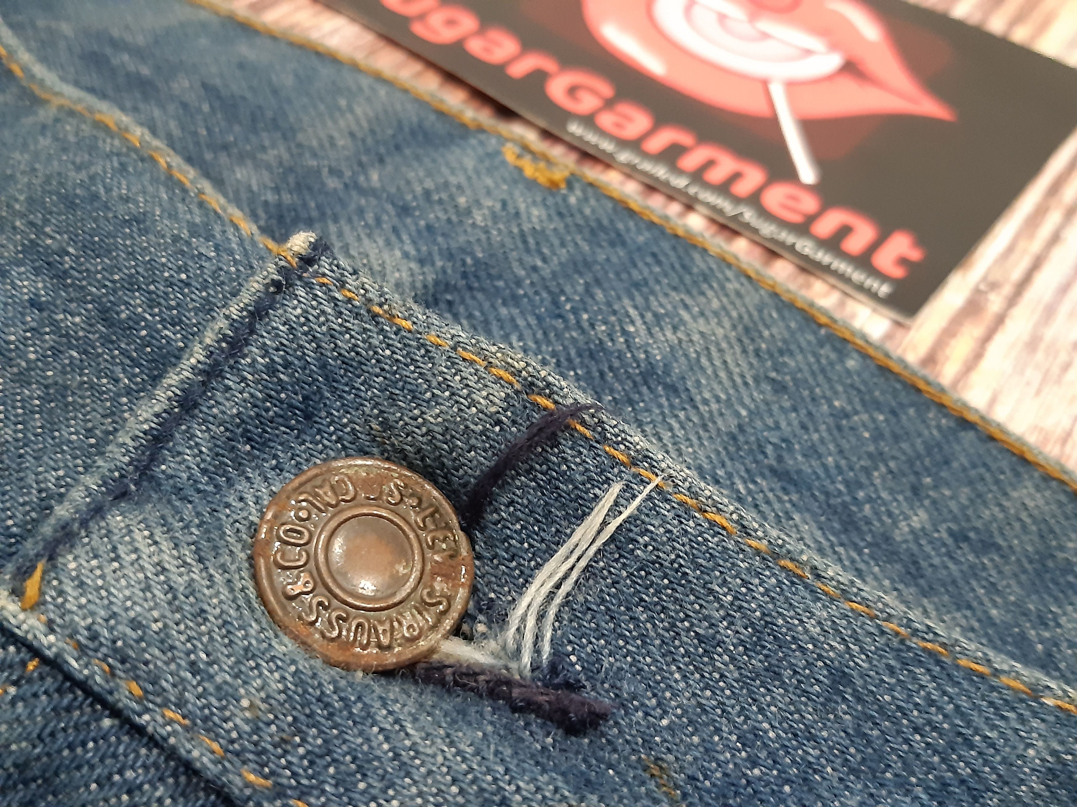 Levi's Levis 746 Jeans Bootcut Bell Bottom Orange Tab Vintage Size US 29 - 4 Thumbnail