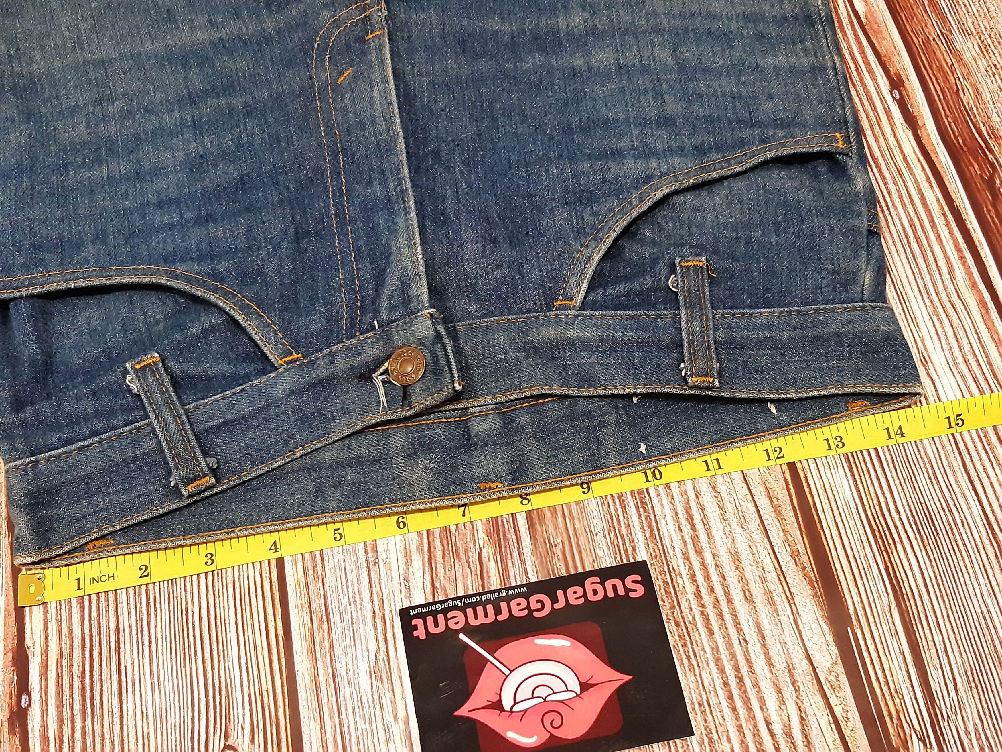 Levi's Levis 746 Jeans Bootcut Bell Bottom Orange Tab Vintage Size US 29 - 10 Thumbnail