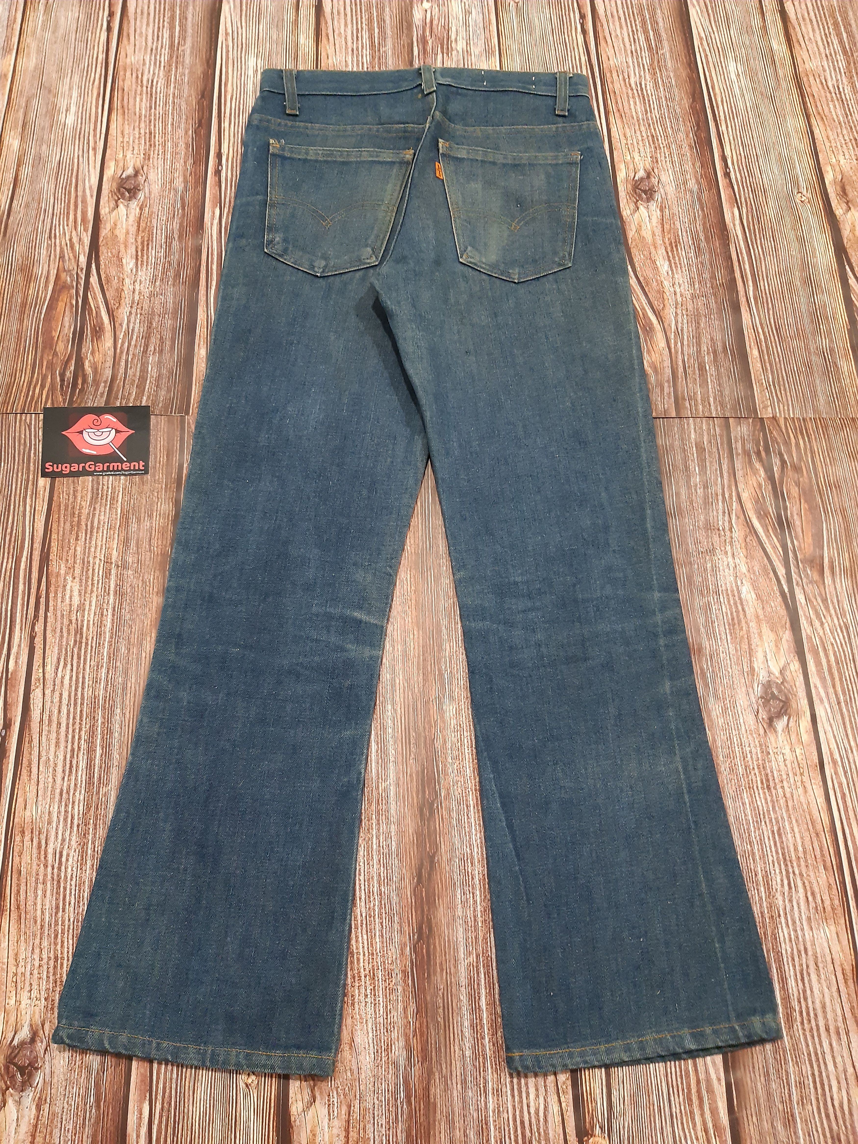 Levi's Levis 746 Jeans Bootcut Bell Bottom Orange Tab Vintage Size US 29 - 6 Thumbnail