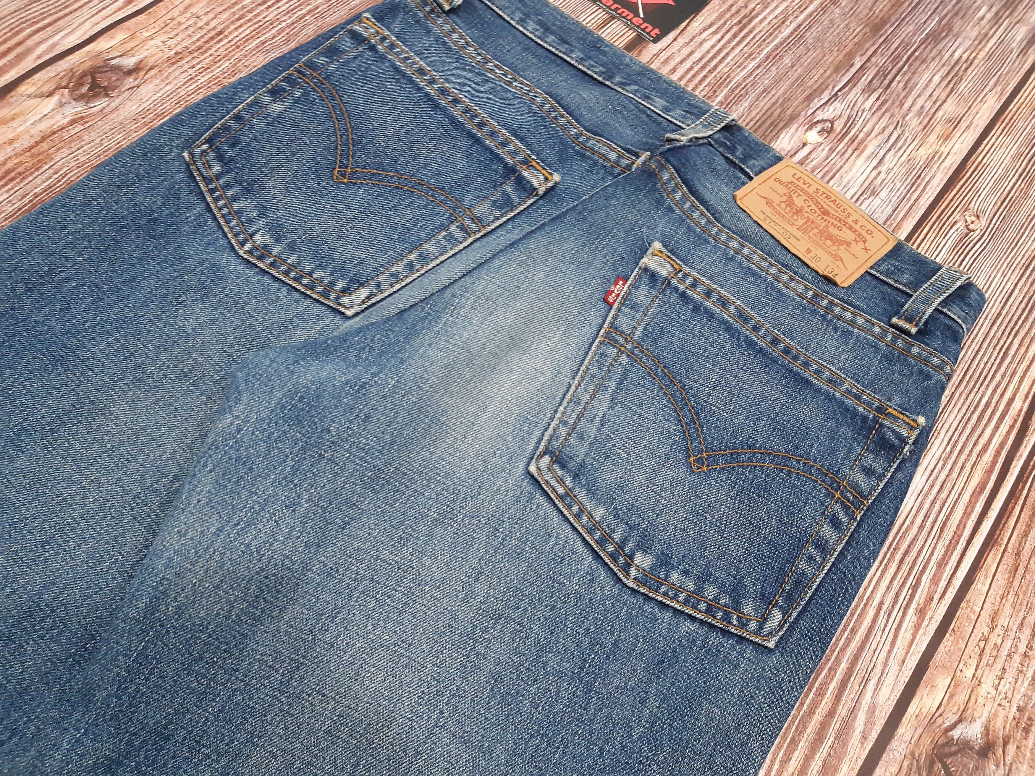 Levi's × Vintage Levis 517 Jeans Bootcut Vintage Size US 30 / EU 46 - 10 Thumbnail