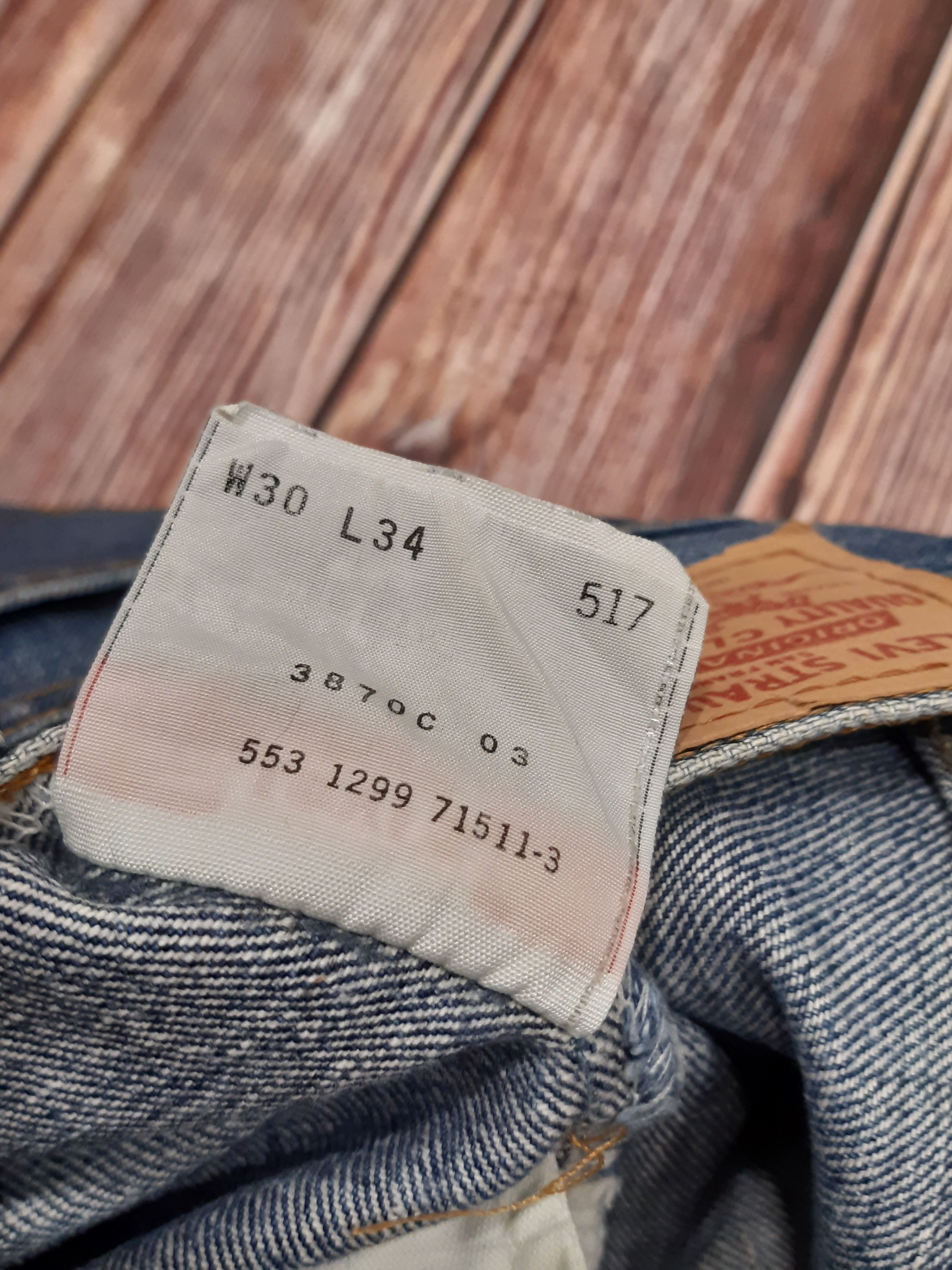 Levi's × Vintage Levis 517 Jeans Bootcut Vintage Size US 30 / EU 46 - 14 Thumbnail