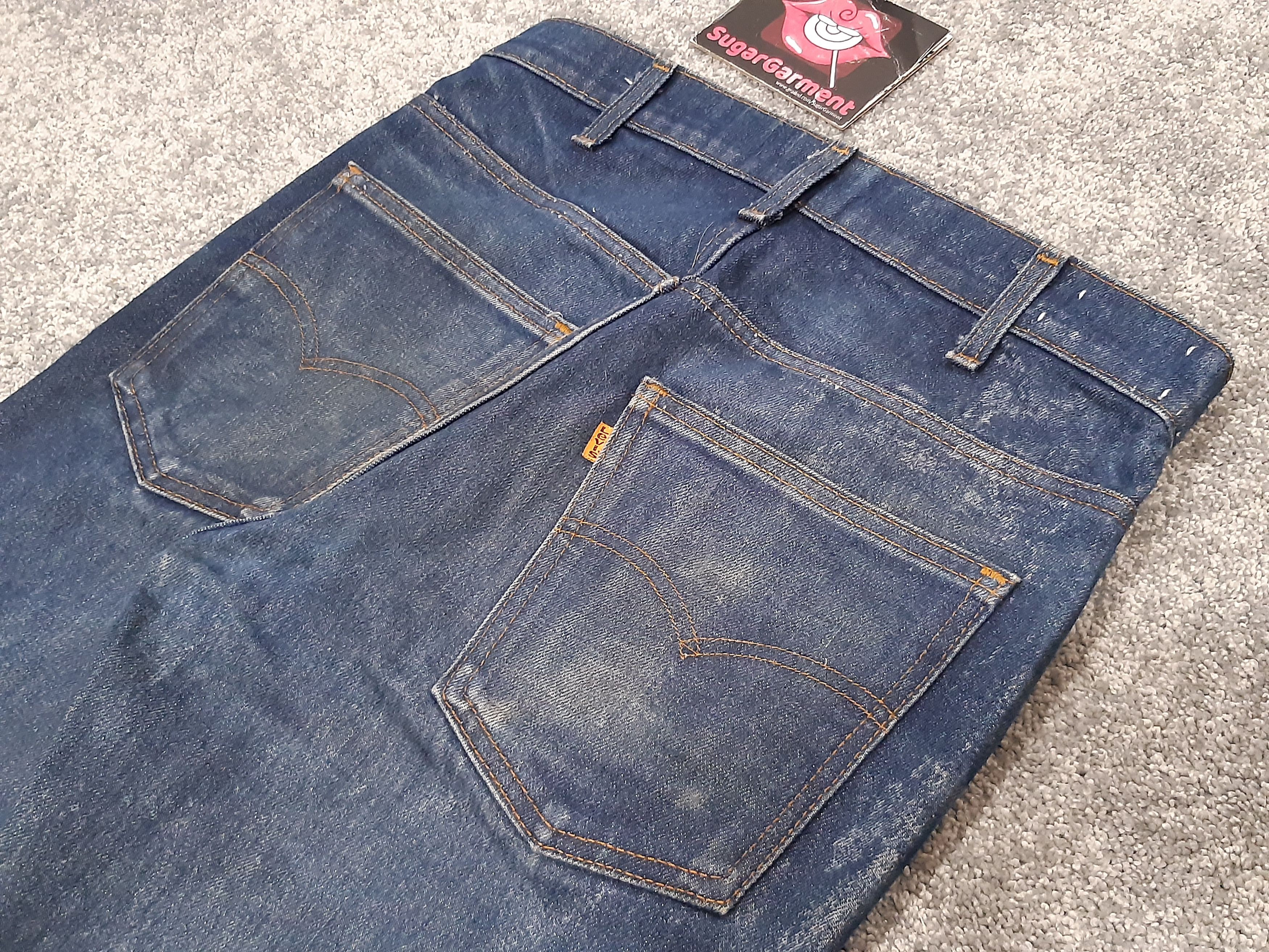 Levi's Levis 646 Flare Bell Bottom Orange Tab Vintage Size US 31 - 14 Thumbnail