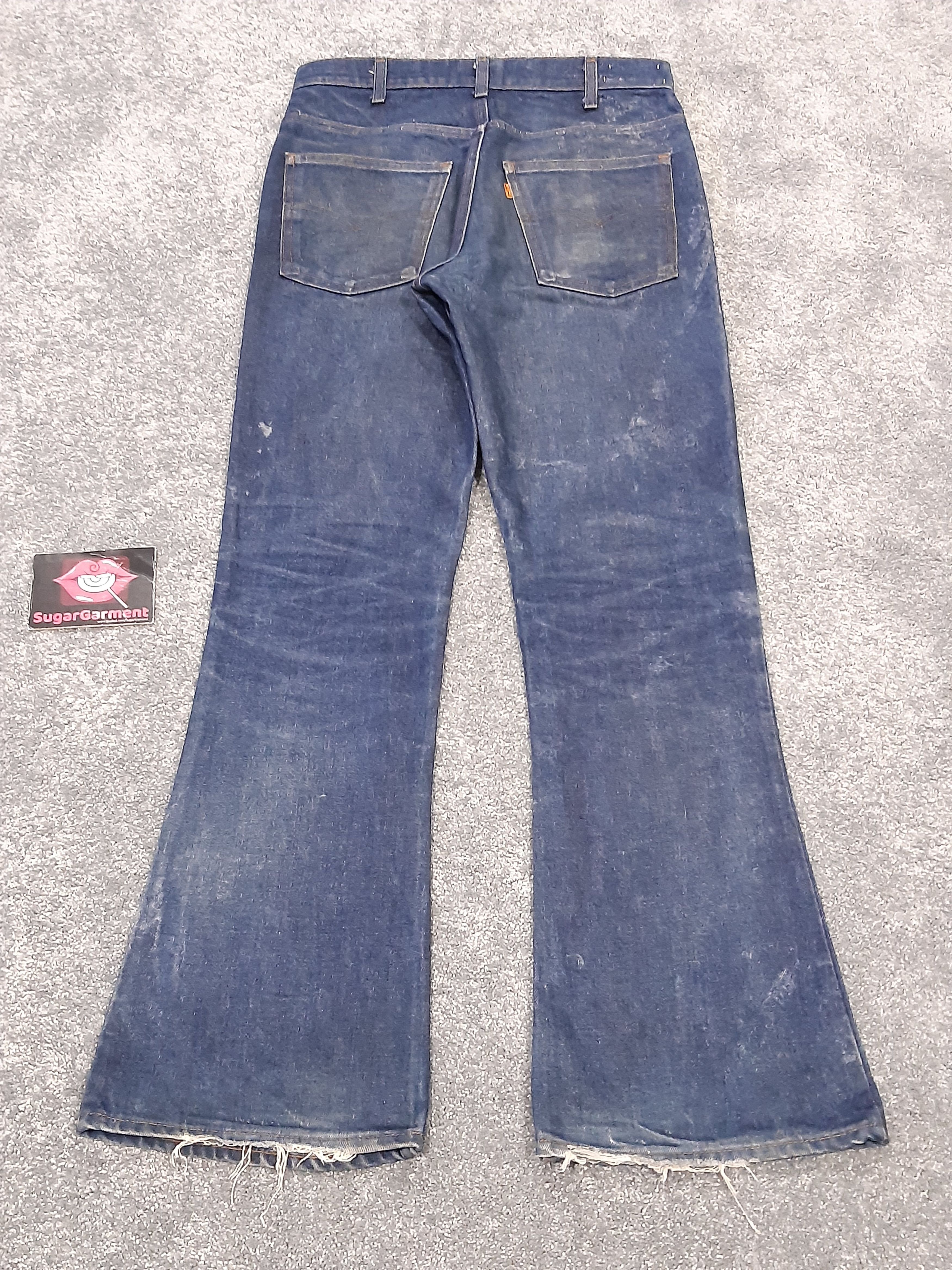Levi's Levis 646 Flare Bell Bottom Orange Tab Vintage Size US 31 - 13 Thumbnail