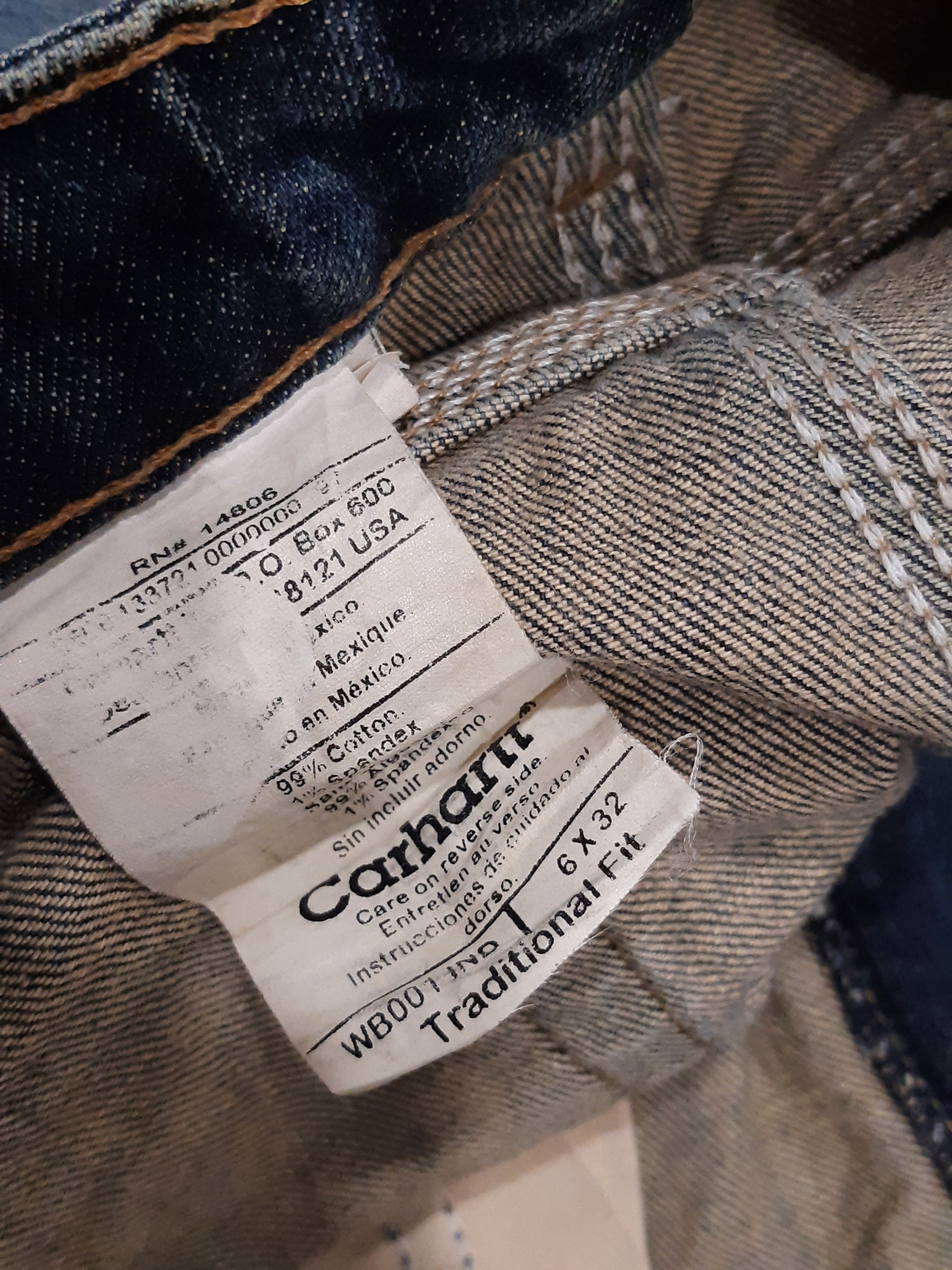 Carhartt × Vintage Carhartt Jeans Bootcut Flare Vintage Size 31" - 20 Thumbnail