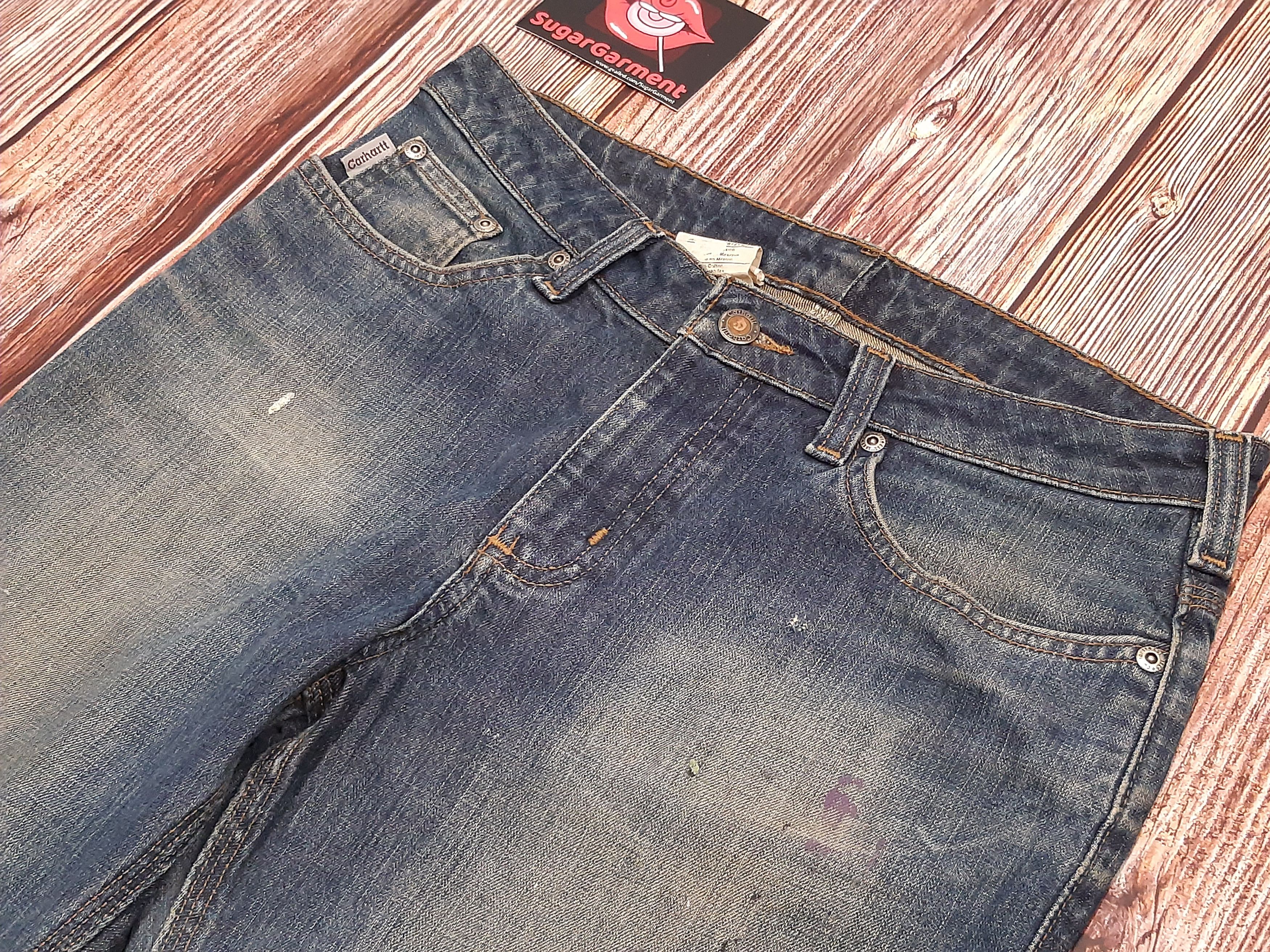 Carhartt × Vintage Carhartt Jeans Bootcut Flare Vintage Size 31" - 6 Thumbnail
