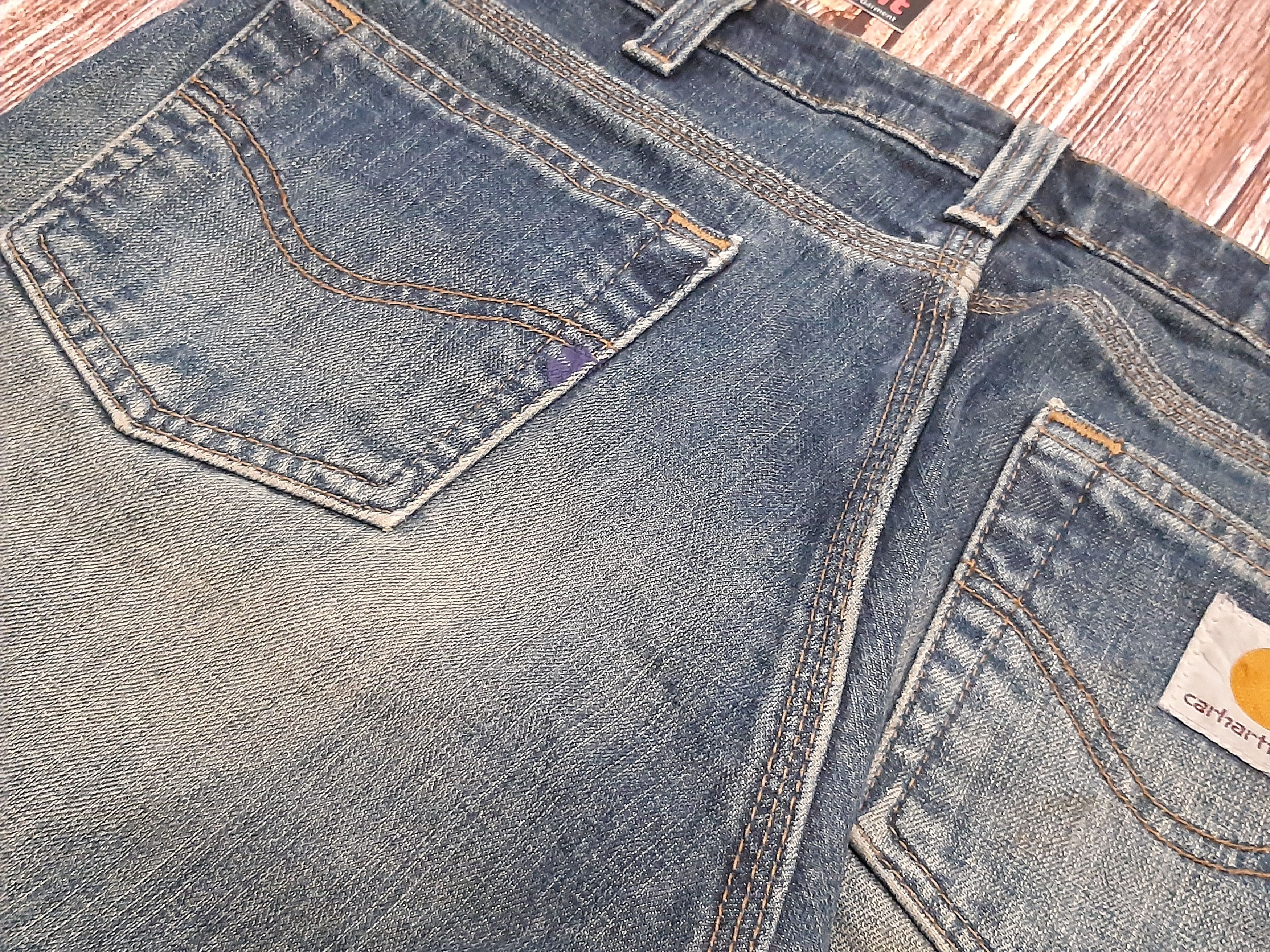 Carhartt × Vintage Carhartt Jeans Bootcut Flare Vintage Size 31" - 19 Thumbnail