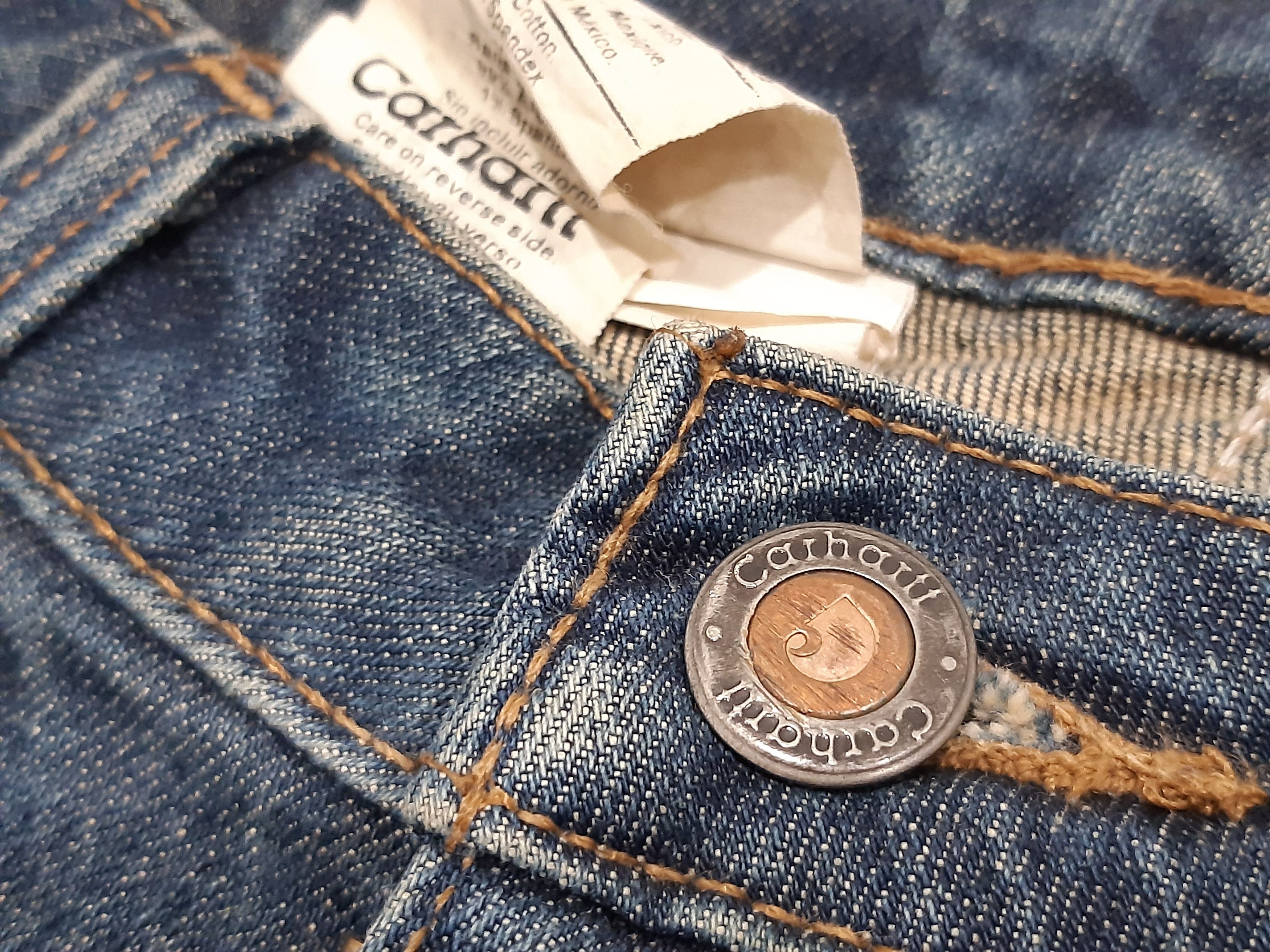 Carhartt × Vintage Carhartt Jeans Bootcut Flare Vintage Size 31" - 9 Thumbnail