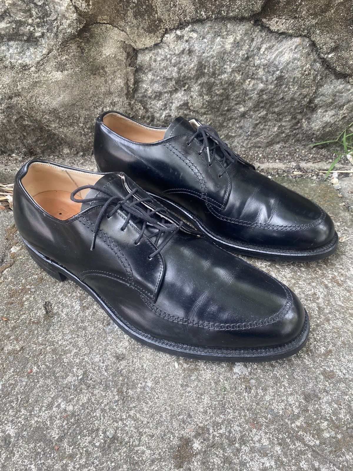 image of Alden Black Shoes, Men's (Size 9.5)
