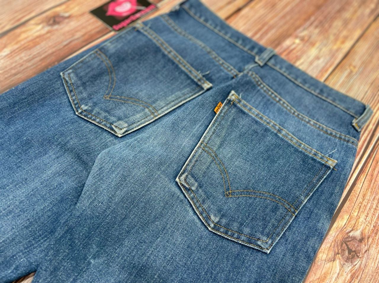 Levi's Levis 646 Bell Bottom Flare Bootcut TALON USA Jeans Size US 28 / EU 44 - 11 Thumbnail
