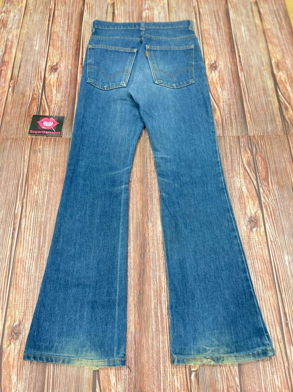 Levi's Levis 646 Bell Bottom Flare Bootcut TALON USA Jeans Size US 28 / EU 44 - 3 Thumbnail