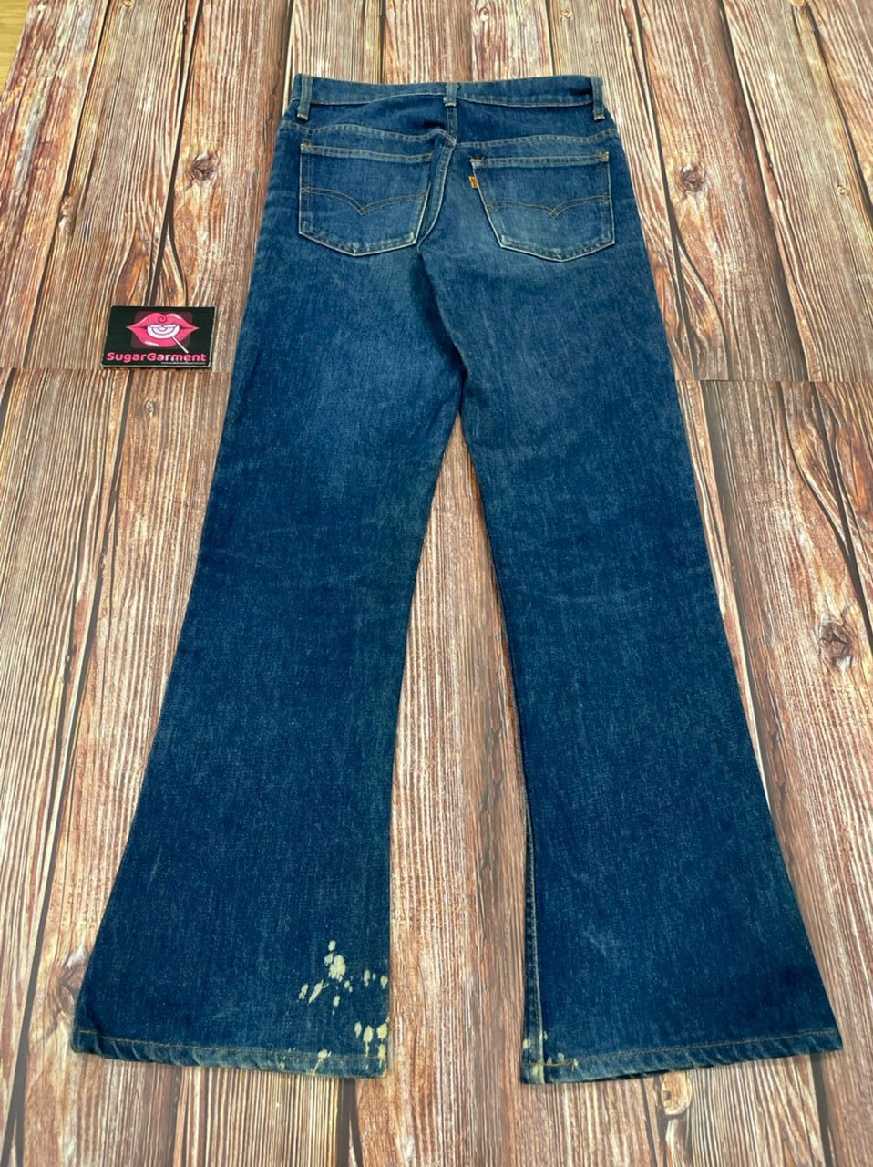 Levi's Levis 646 Bell Bottom Flare Bootcut Orange Tab Jeans Size US 29 - 10 Thumbnail