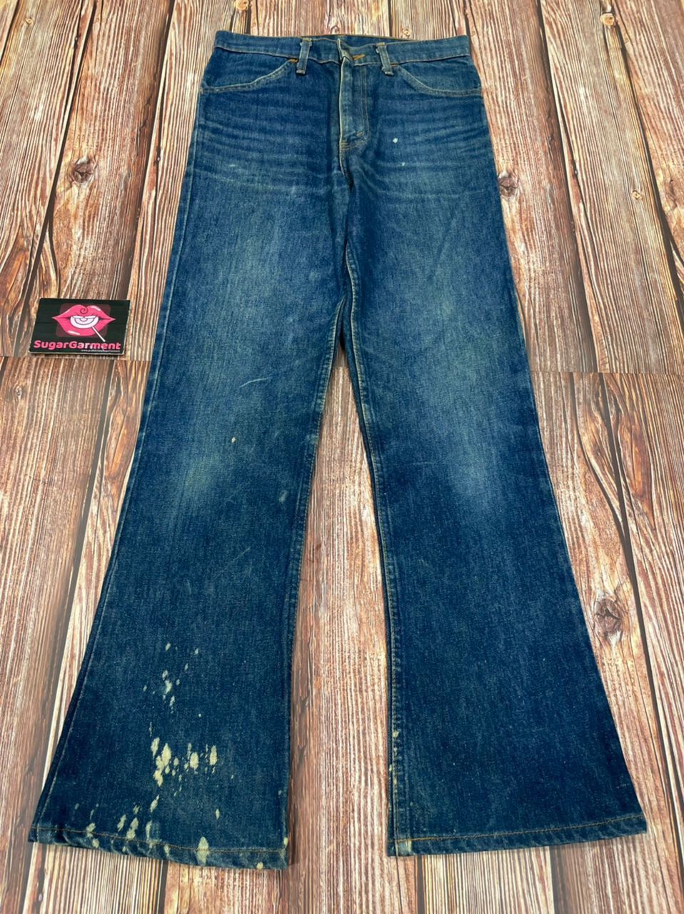 Levi's Levis 646 Bell Bottom Flare Bootcut Orange Tab Jeans Size US 29 - 1 Thumbnail