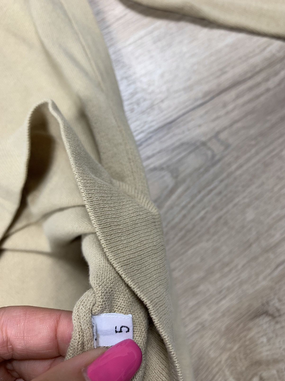 C.P. Company × Massimo Osti × Vintage CP Company Beige Sweater Crewneck Longsleeve Size US M / EU 48-50 / 2 - 4 Thumbnail