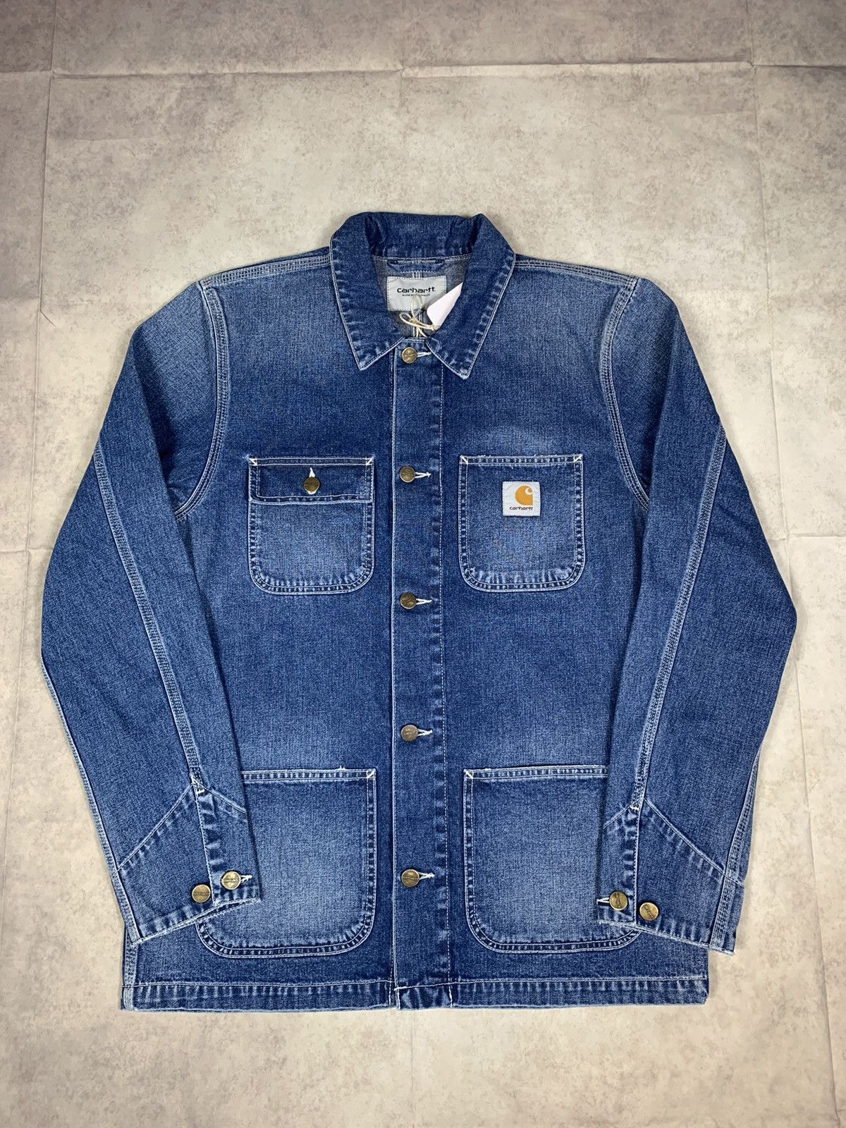 Carhartt Carhartt Michigan Chore Coat og blue true stones denim hype ...