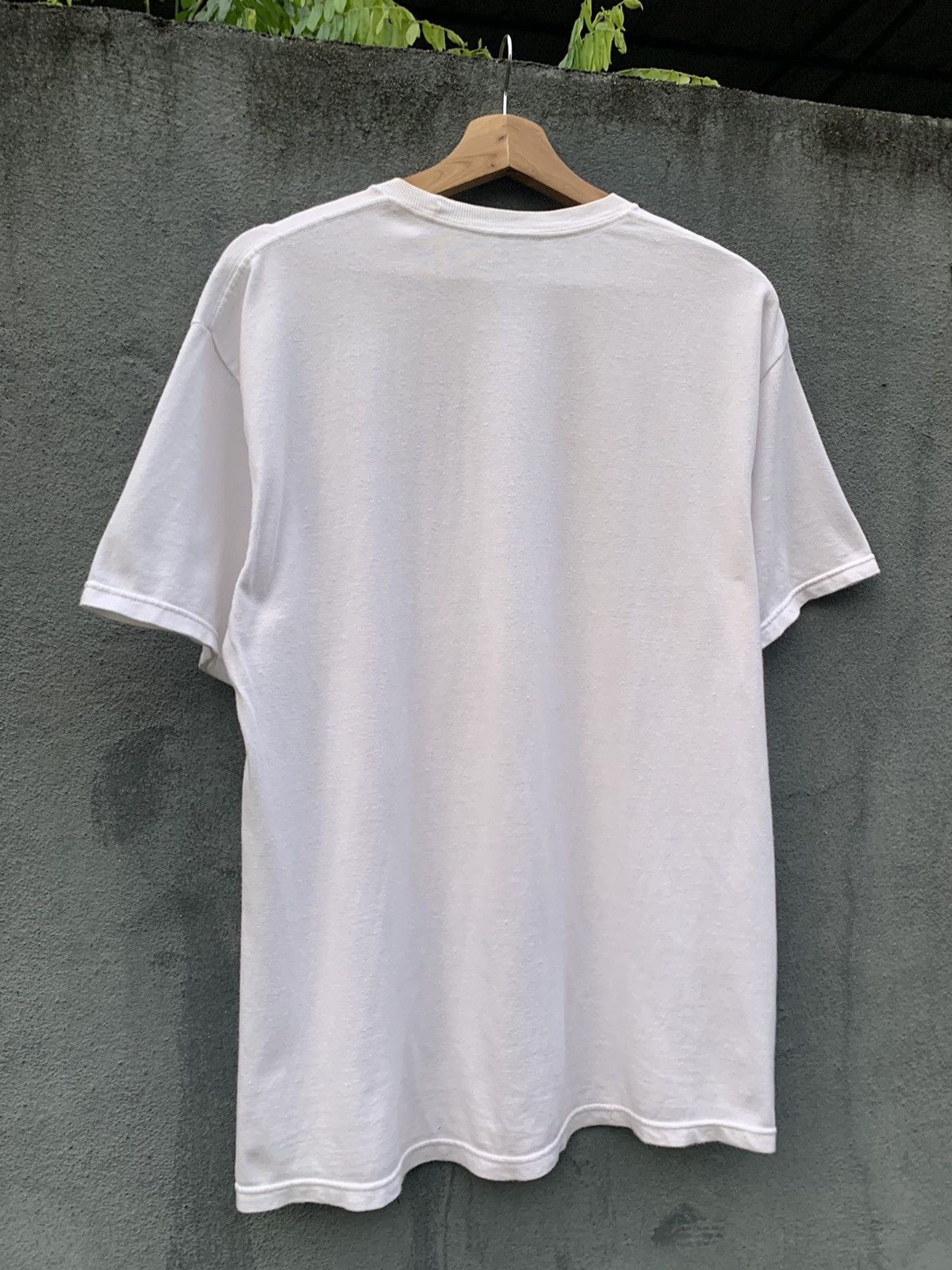 Stussy 👹Vintage Stussy Big Logo White Tee Size US M / EU 48-50 / 2 - 8 Thumbnail