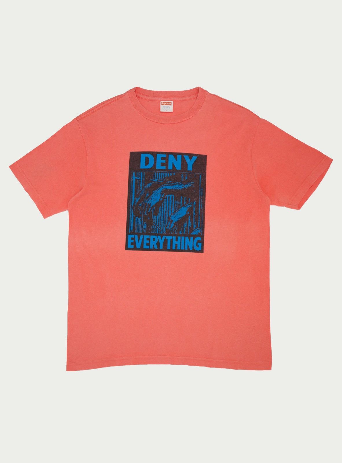 Supreme Supreme Deny Everything T Shirt Size US L / EU 52-54 / 3 - 1 Thumbnail
