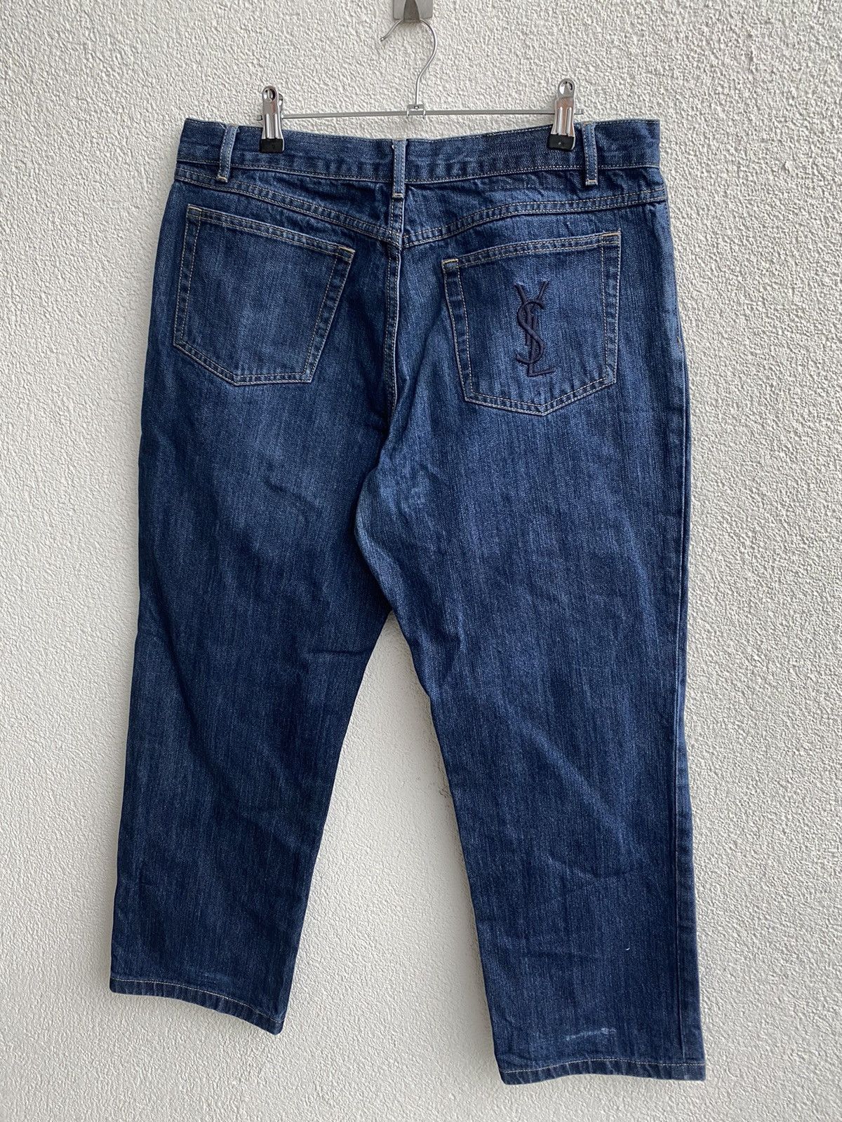Yves Saint Laurent 36x30 YSL Jeans Denim Pants Size US 36 / EU 52 - 2 Thumbnail